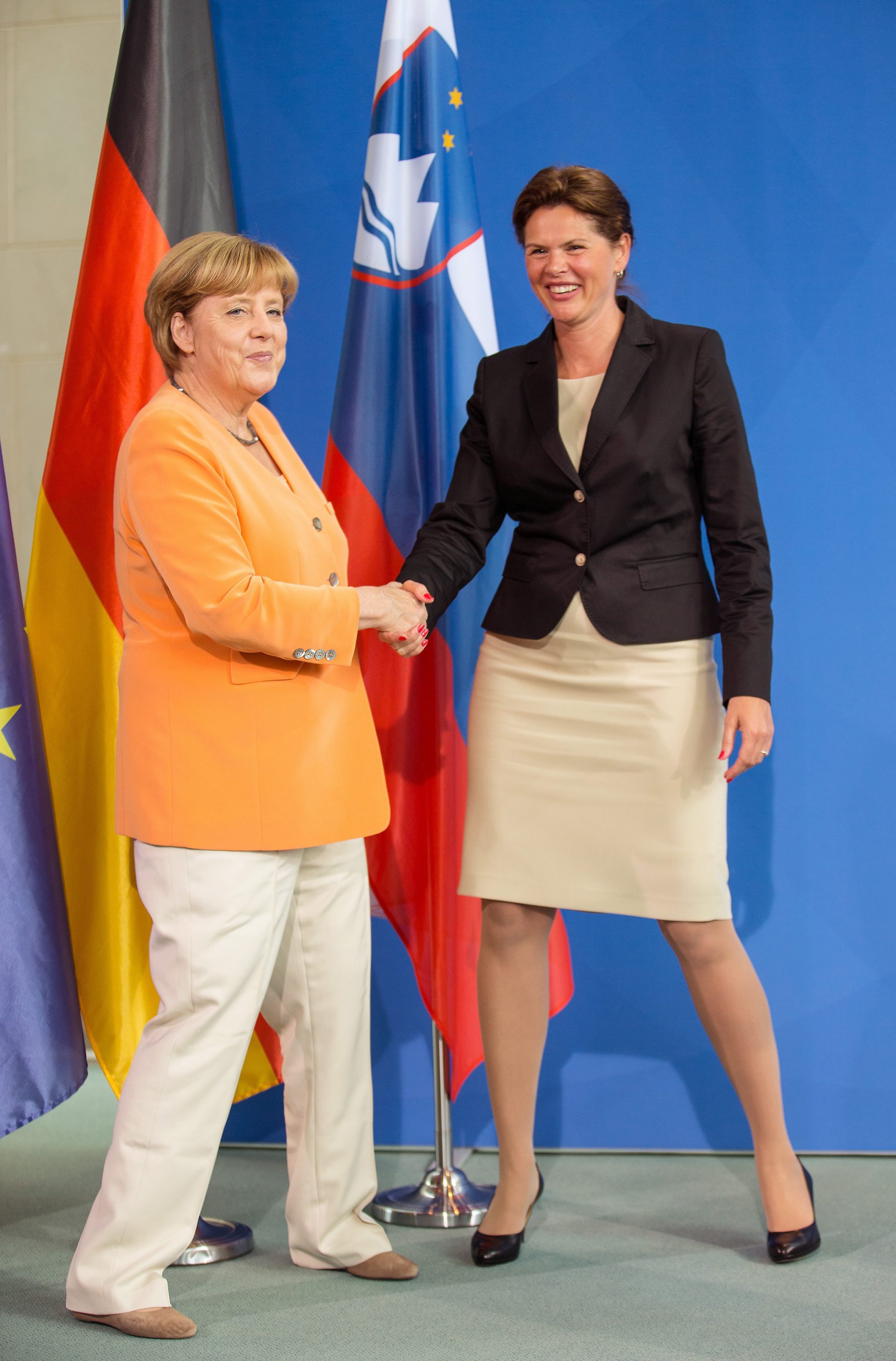 Ангела Меркел в Берлин