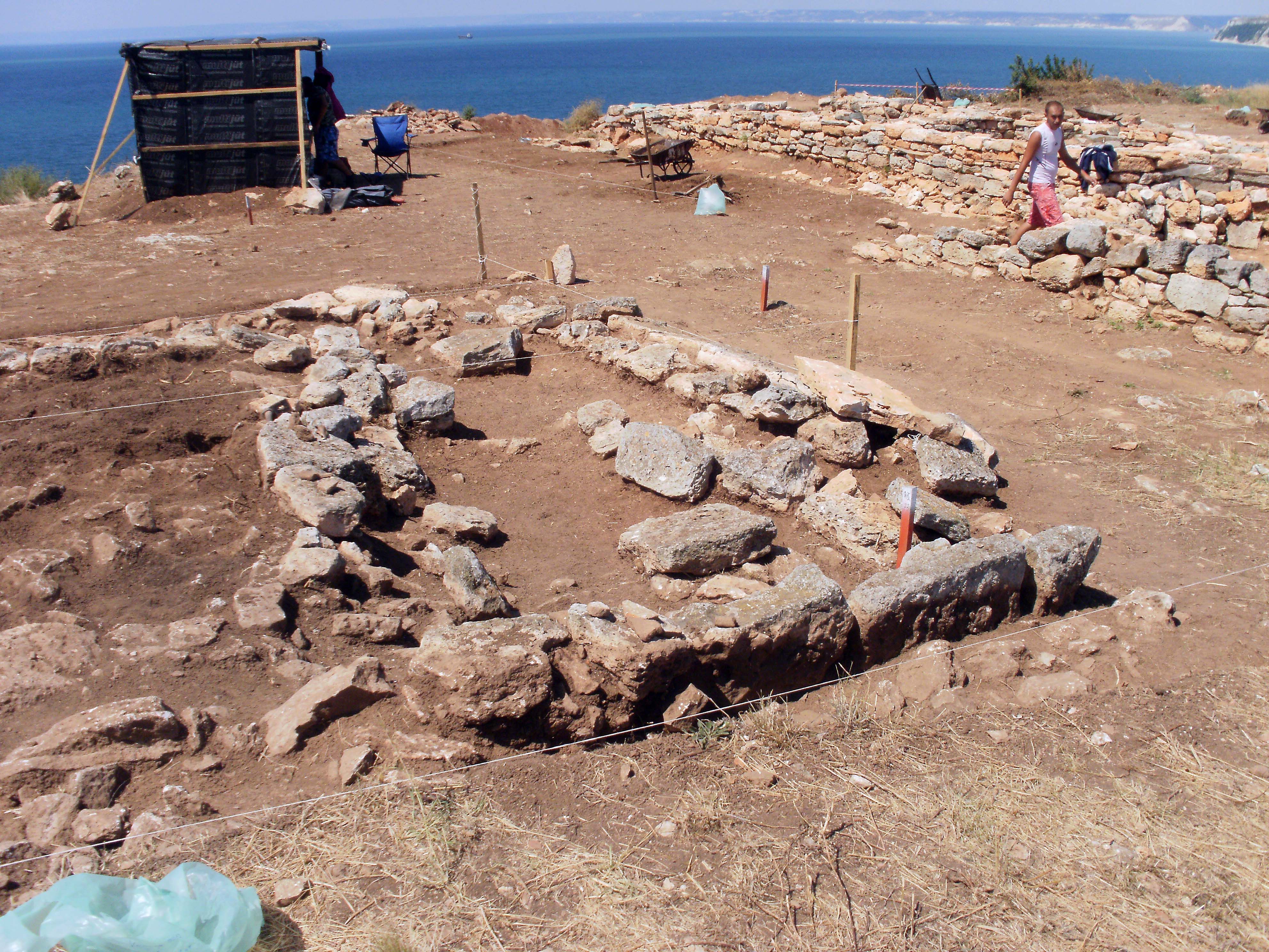 Започнаха разкопките на крепостта Калиакра