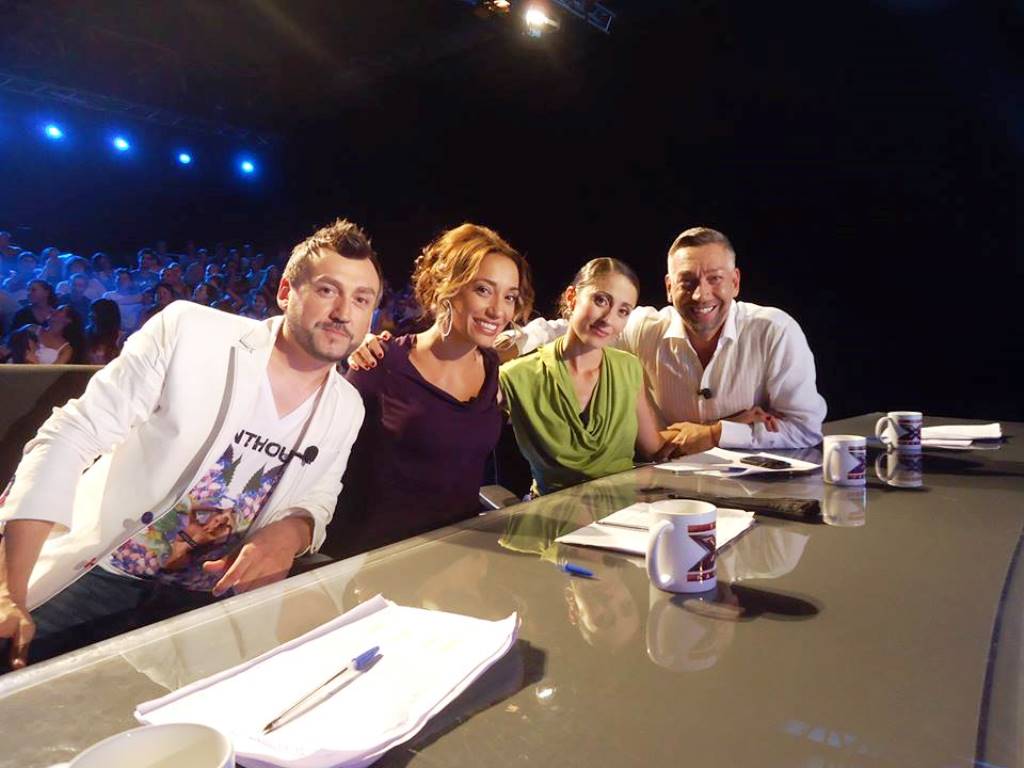 Журито на X Factor-2: Любо Киров, Мария Илиева, Саня Армутлиева и Велизар Соколов-Заки