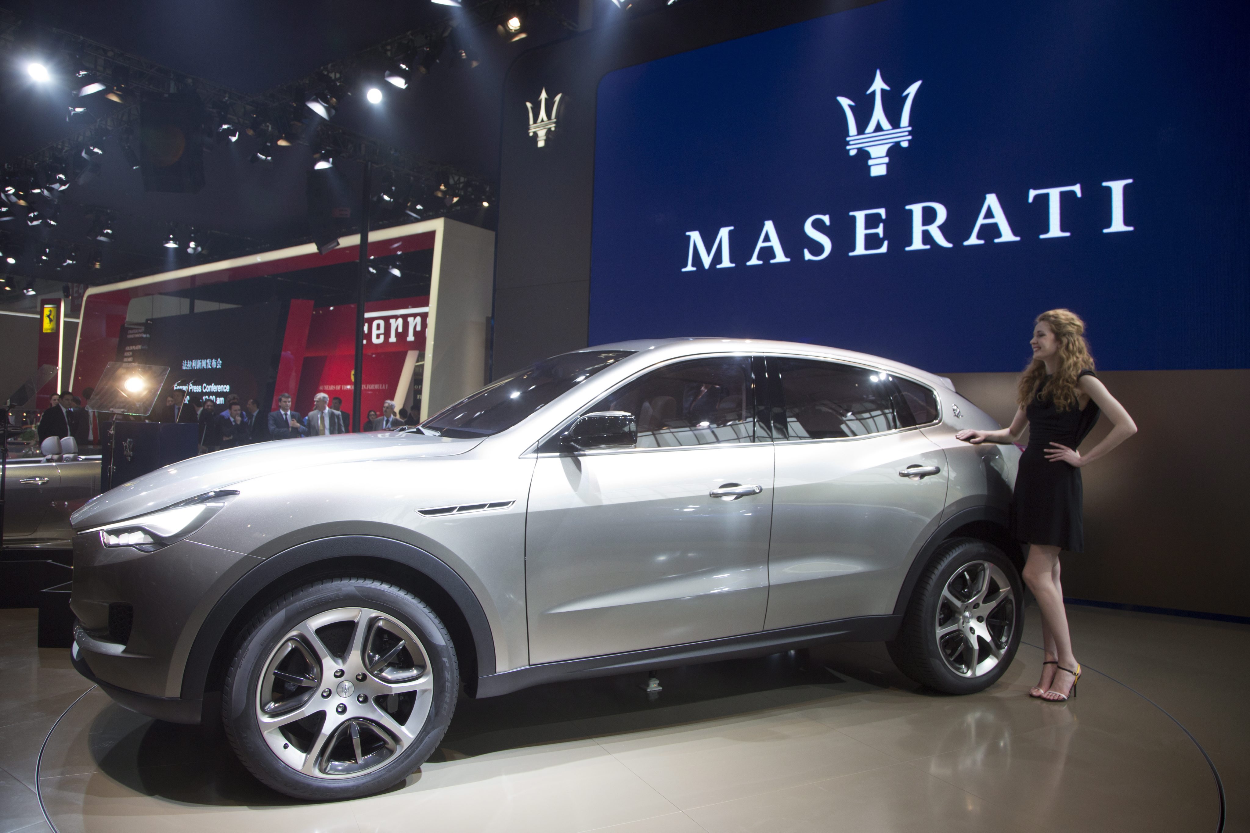 Първият SUV на Maserati e запазен за италианския премиер