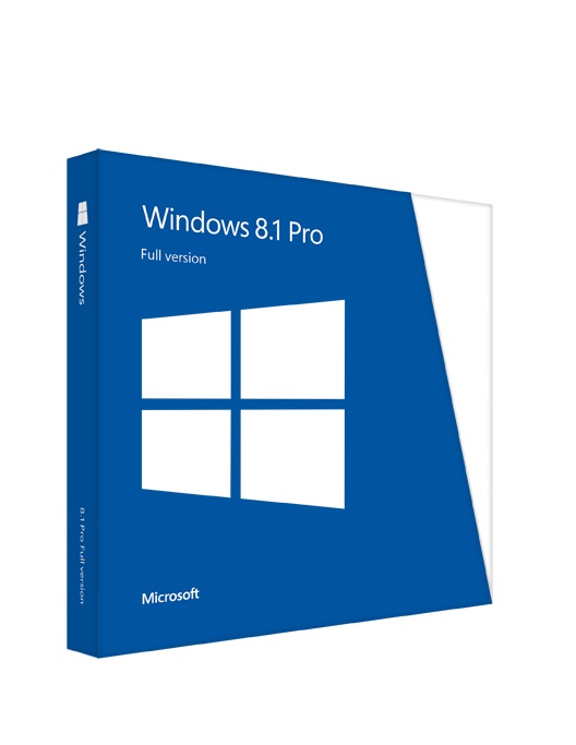 Опаковката на Windows 8.1 Pro