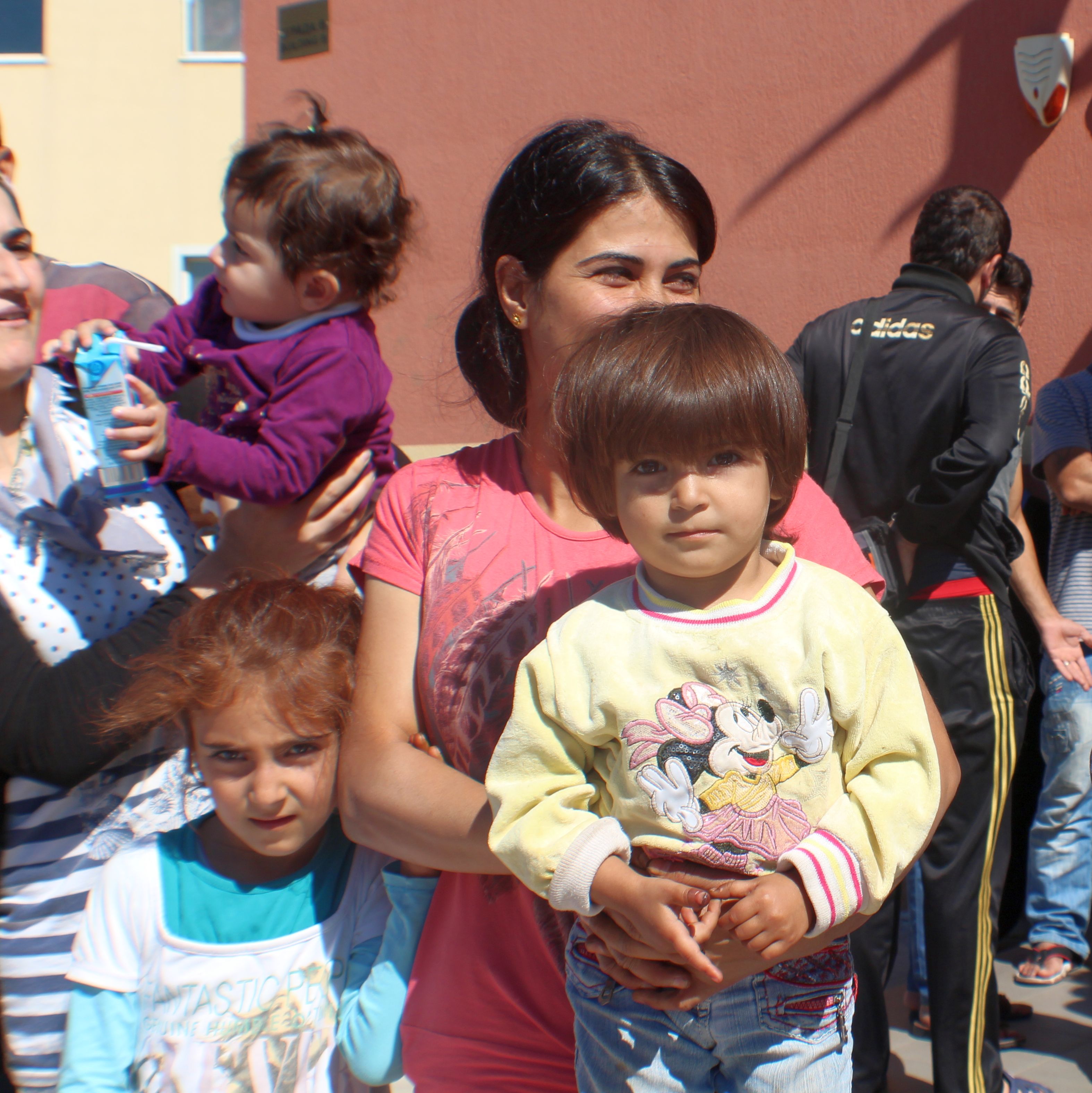 В бежанския център в Пъстрогор. За много от мигрантите България е само временно облекчение