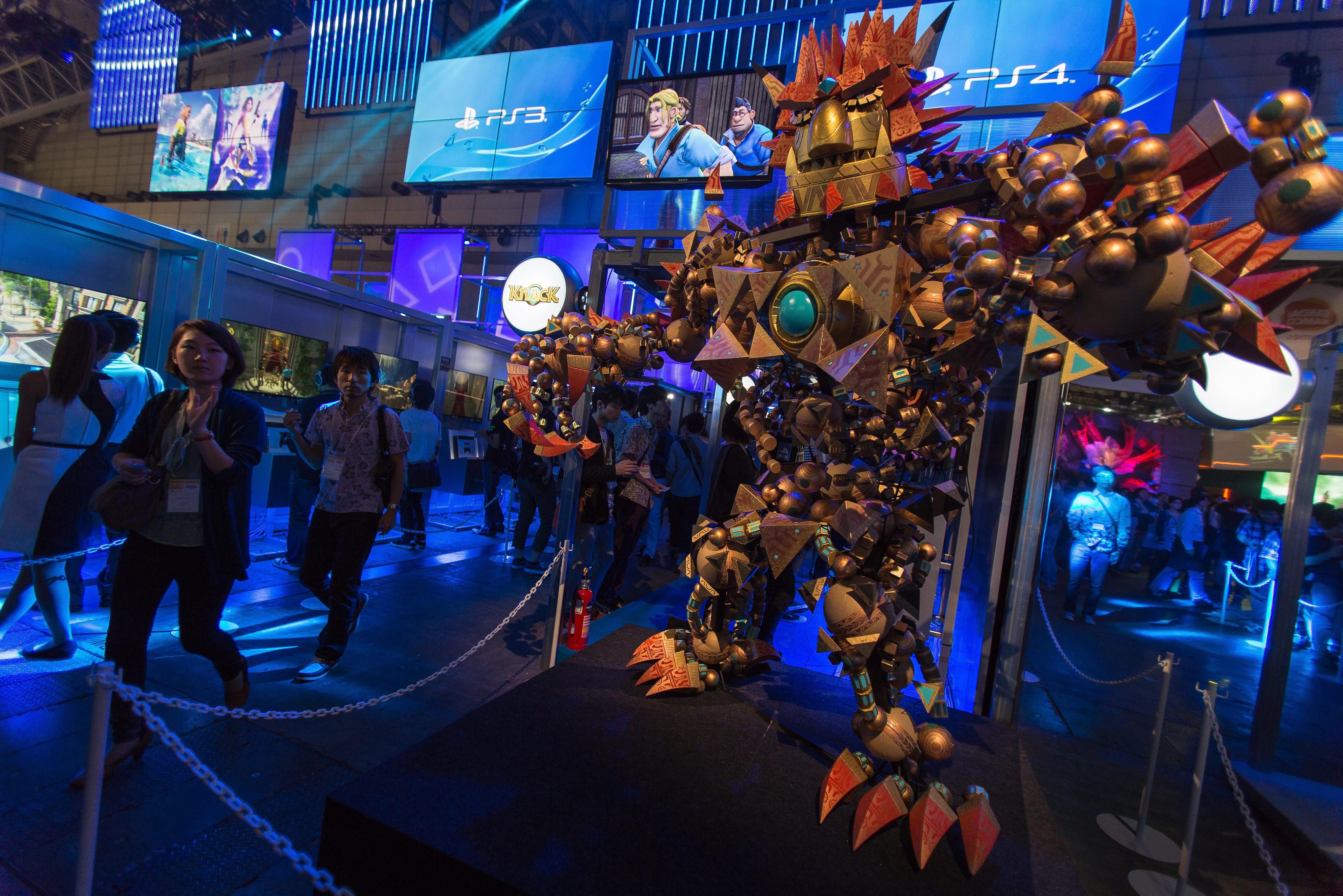 Героят Knack от едноименната игра за PlayStation 4