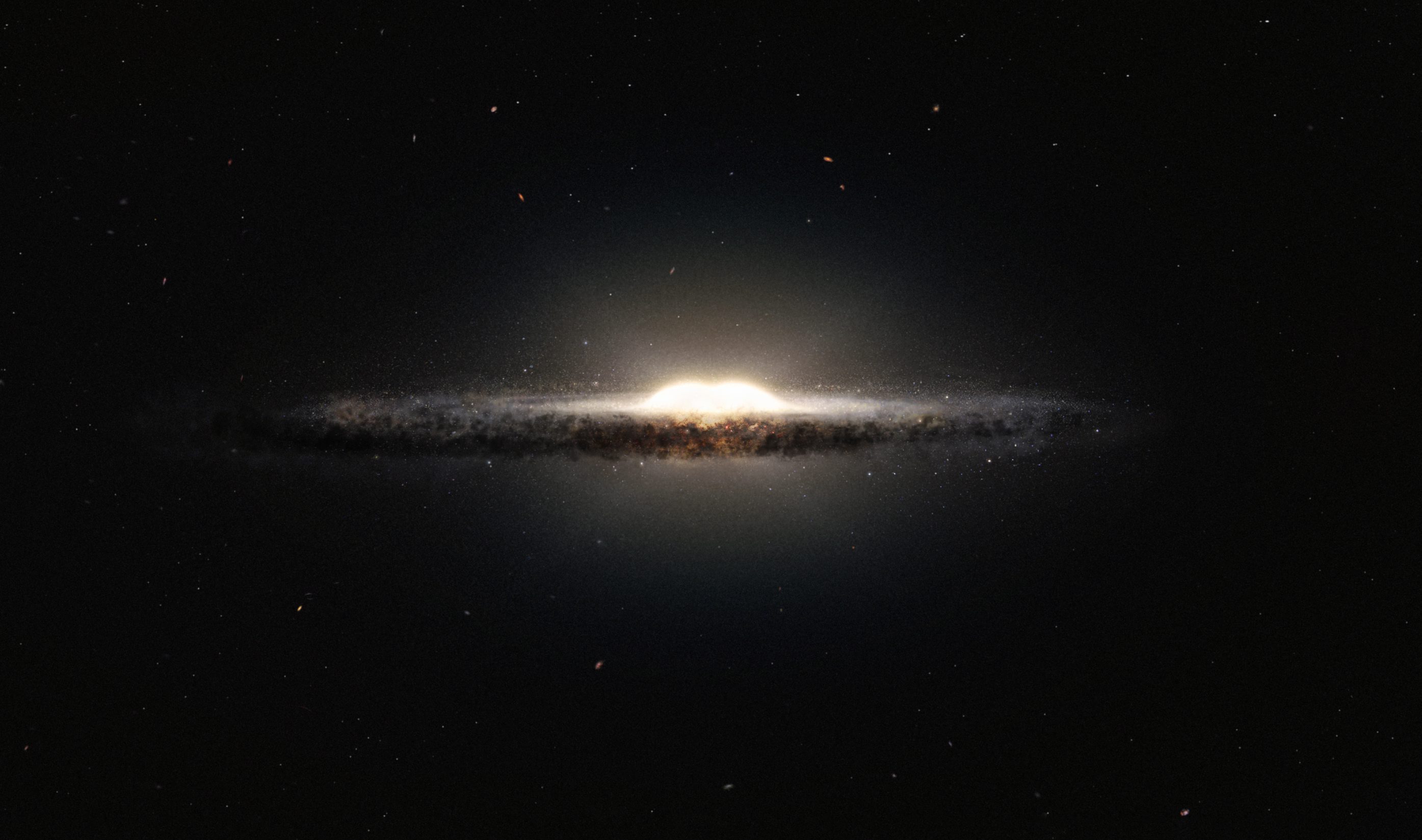 Млечният път тежи наполовина по-малко от галактиката Андромеда