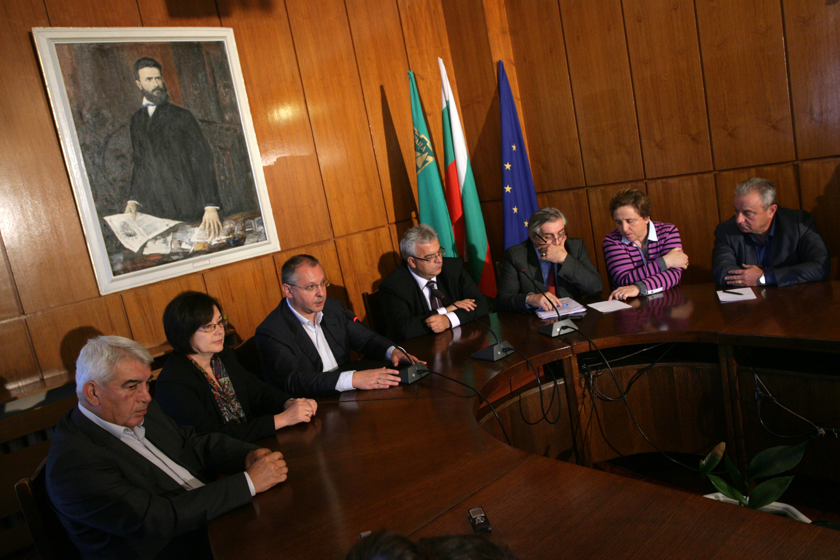 Пресконференция след срещата във Враца