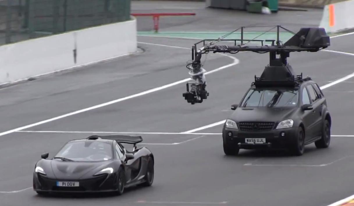 Top Gear снима McLaren P1 в Белгия (видео)