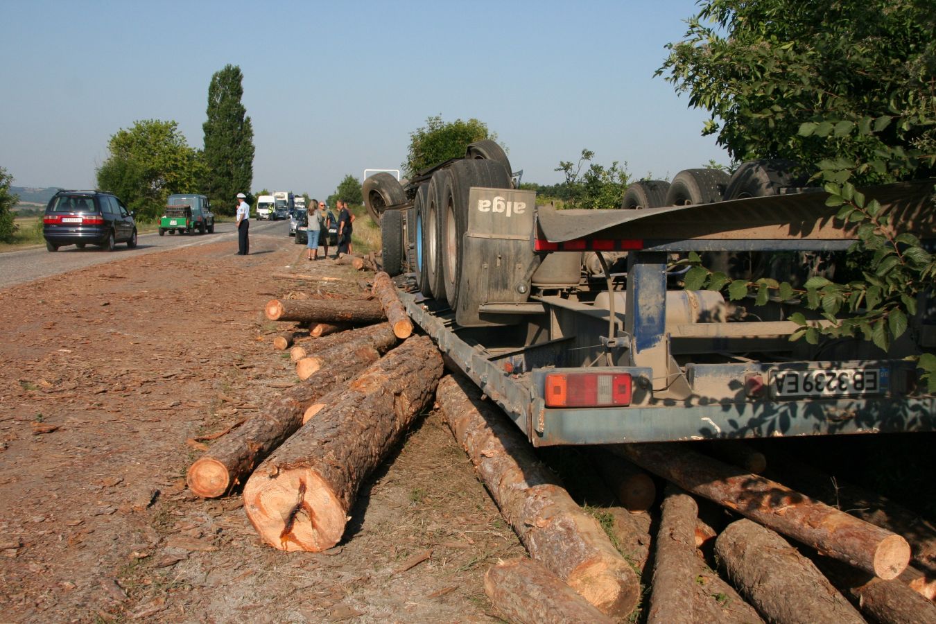 Откриха незаконно добити дърва край ”Капчето”