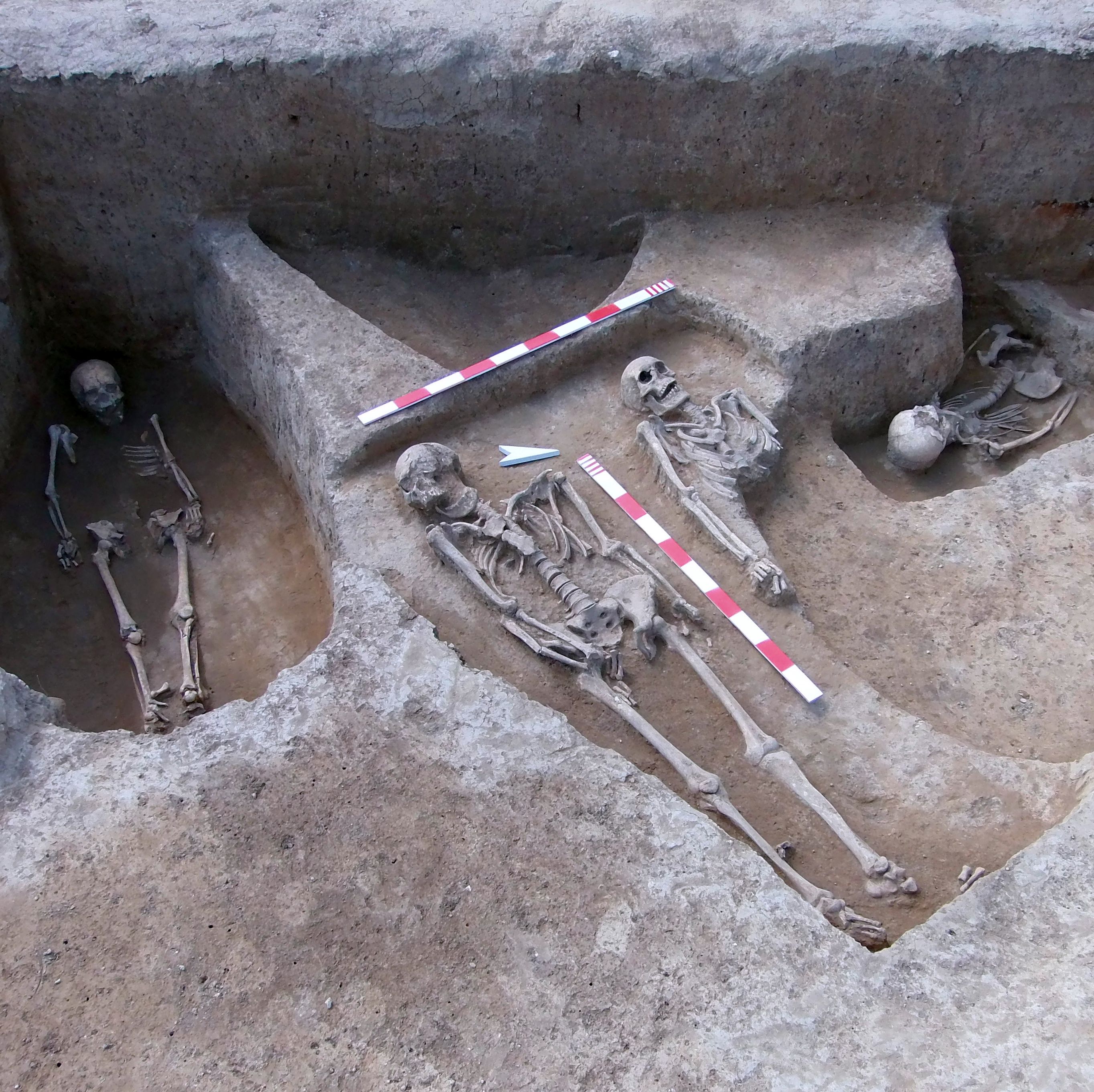 376 древни гроба разкрити по трасето на газопровода край Русе