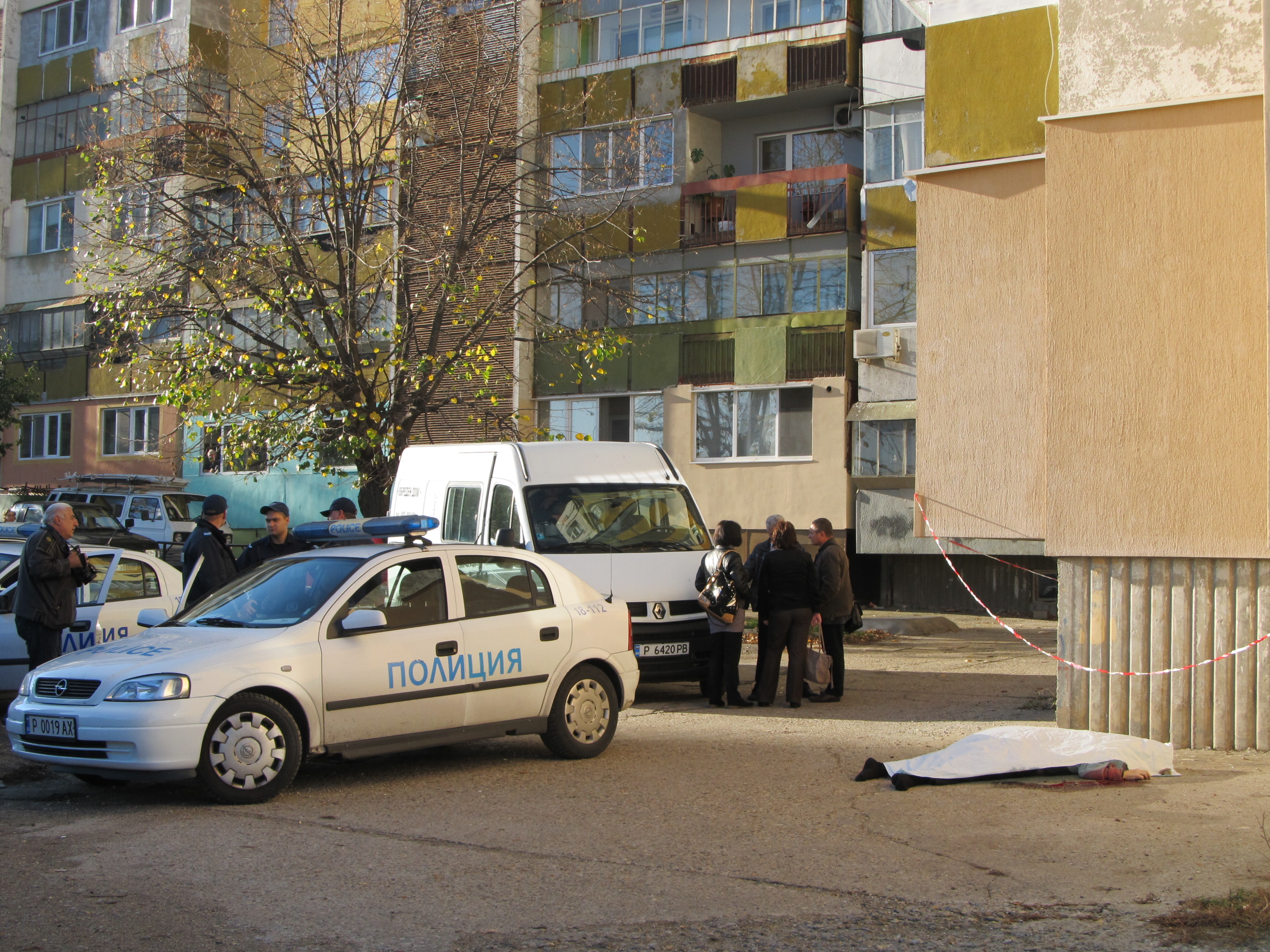 Русенец се хвърли от осмия етаж заради катастрофа