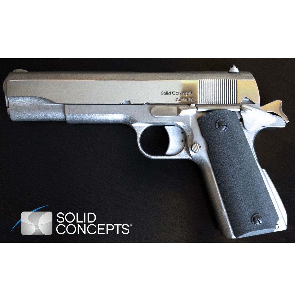 Американска компания използва 3D принтер, за да направи метален пистолет