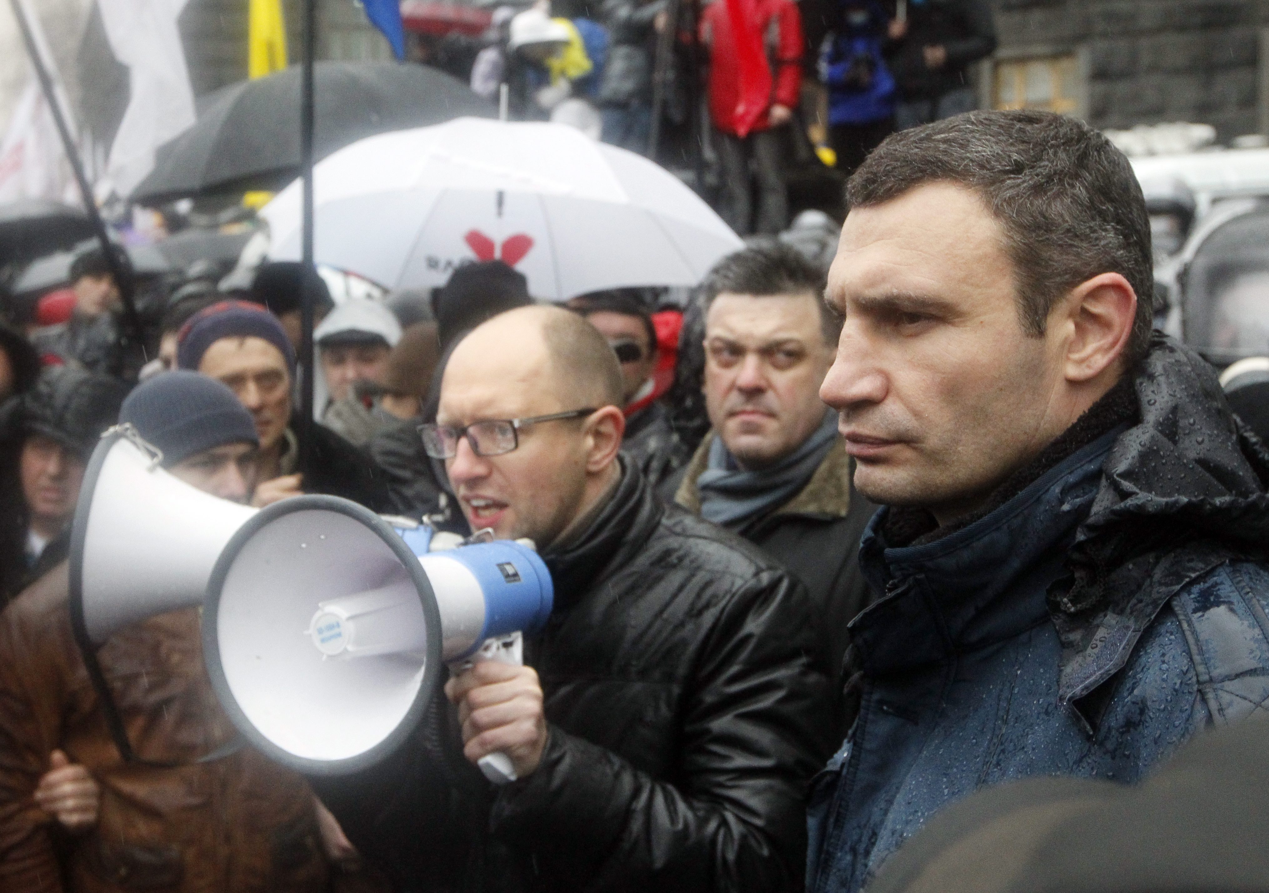 Виталий Кличко призова демонстрантите да не се отказват от протестите