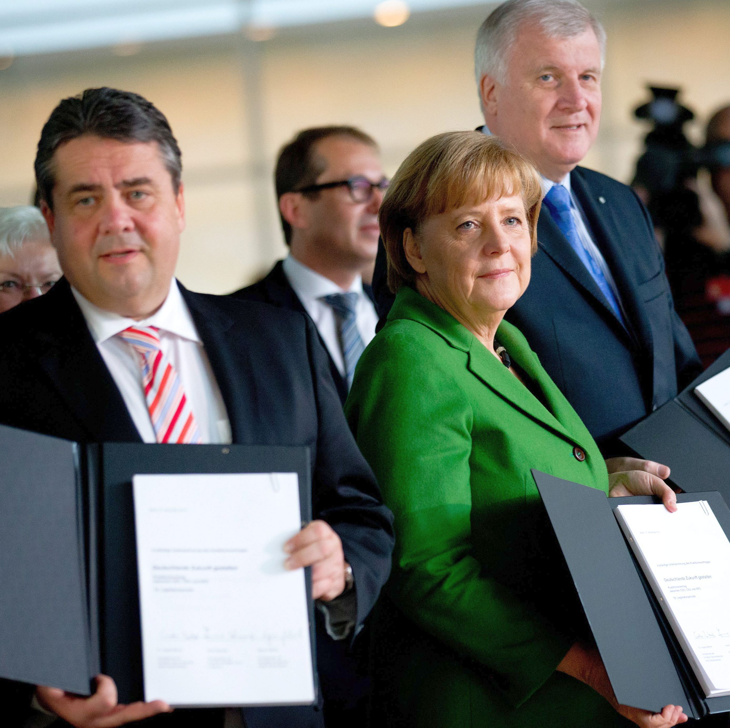 Германия създаде голям ”съюз на стабилността” (снимки)