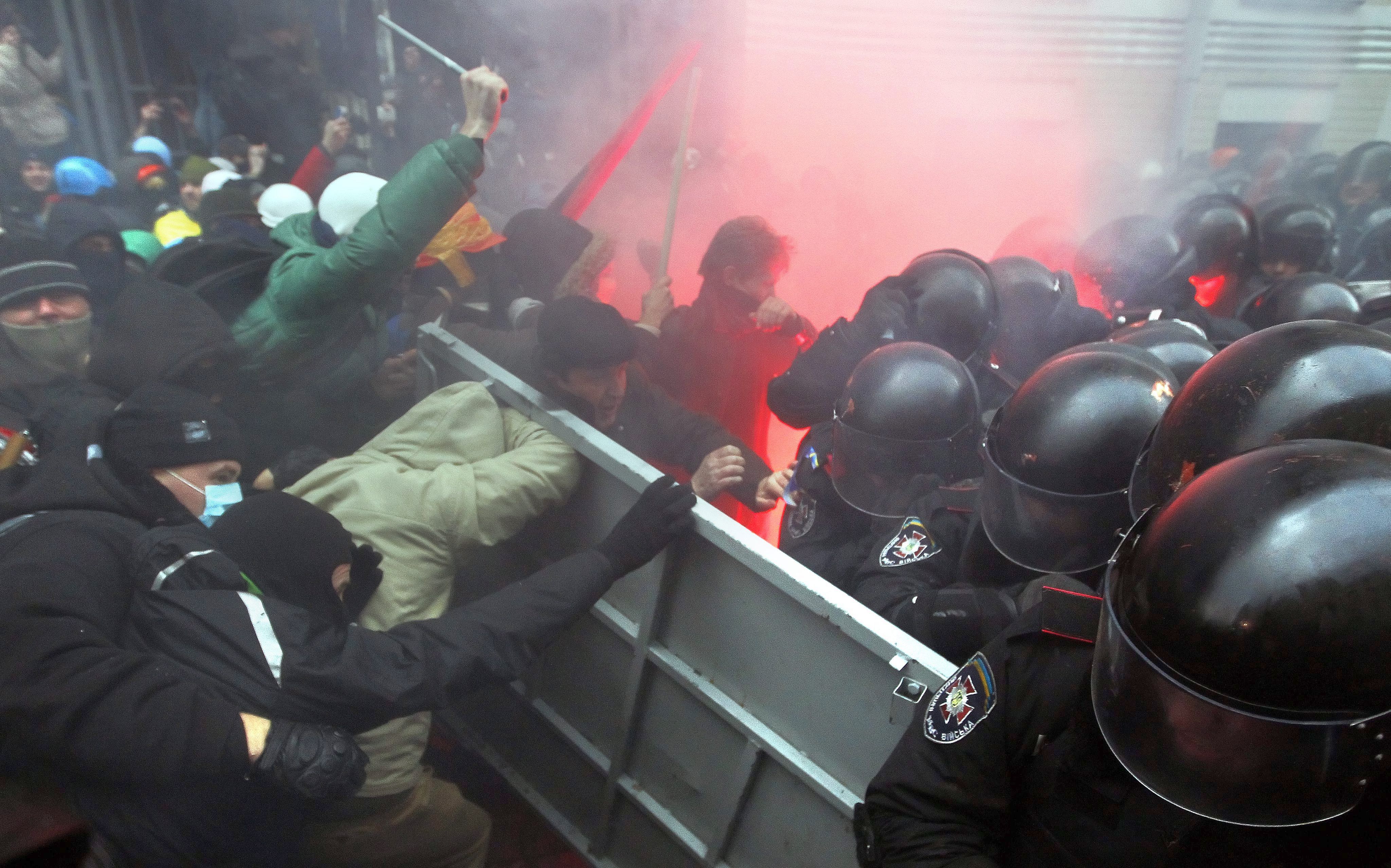 Сблъсъците на Майдана