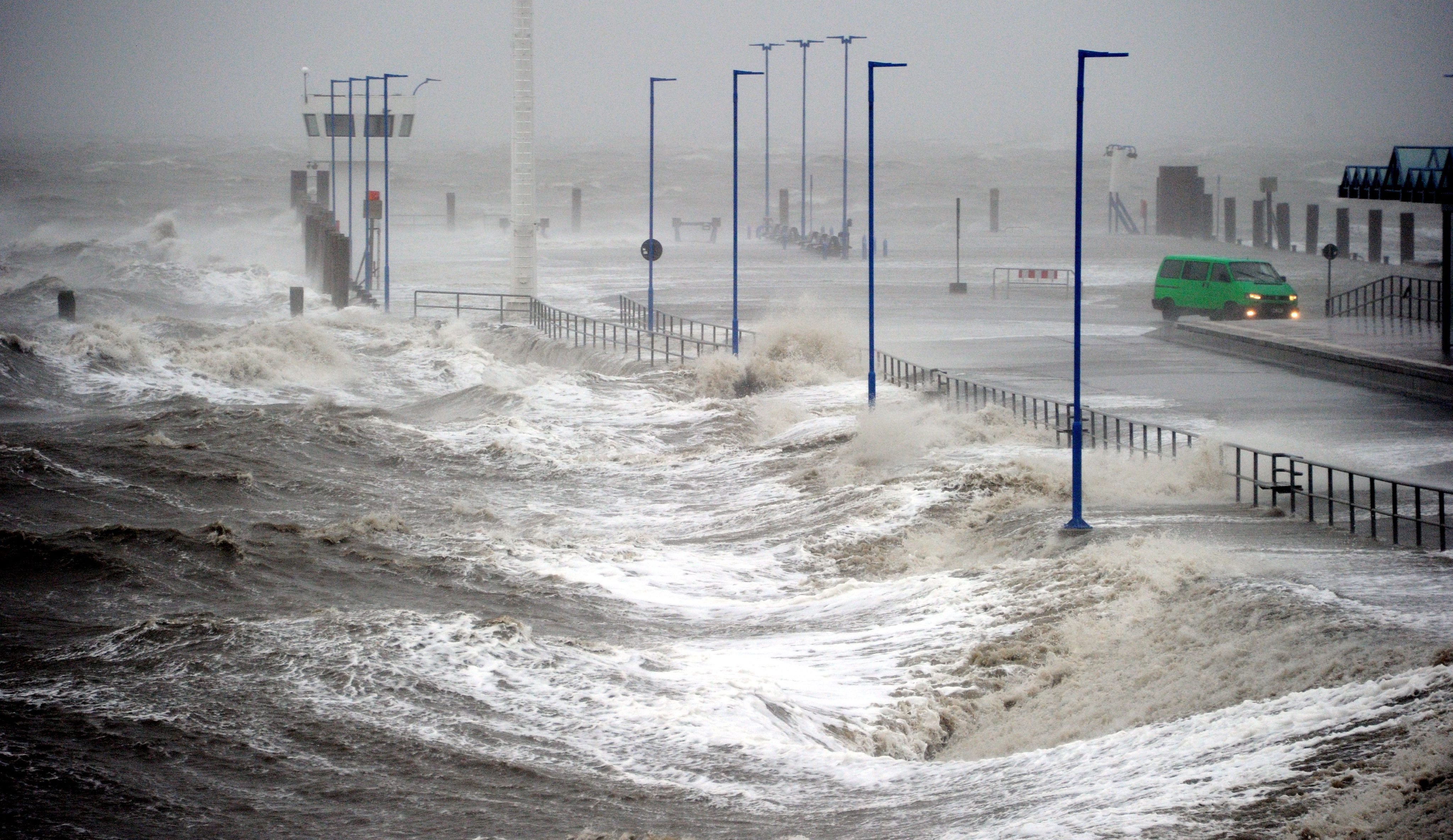 Рекордно ниво може да достигнат водите на Северно море