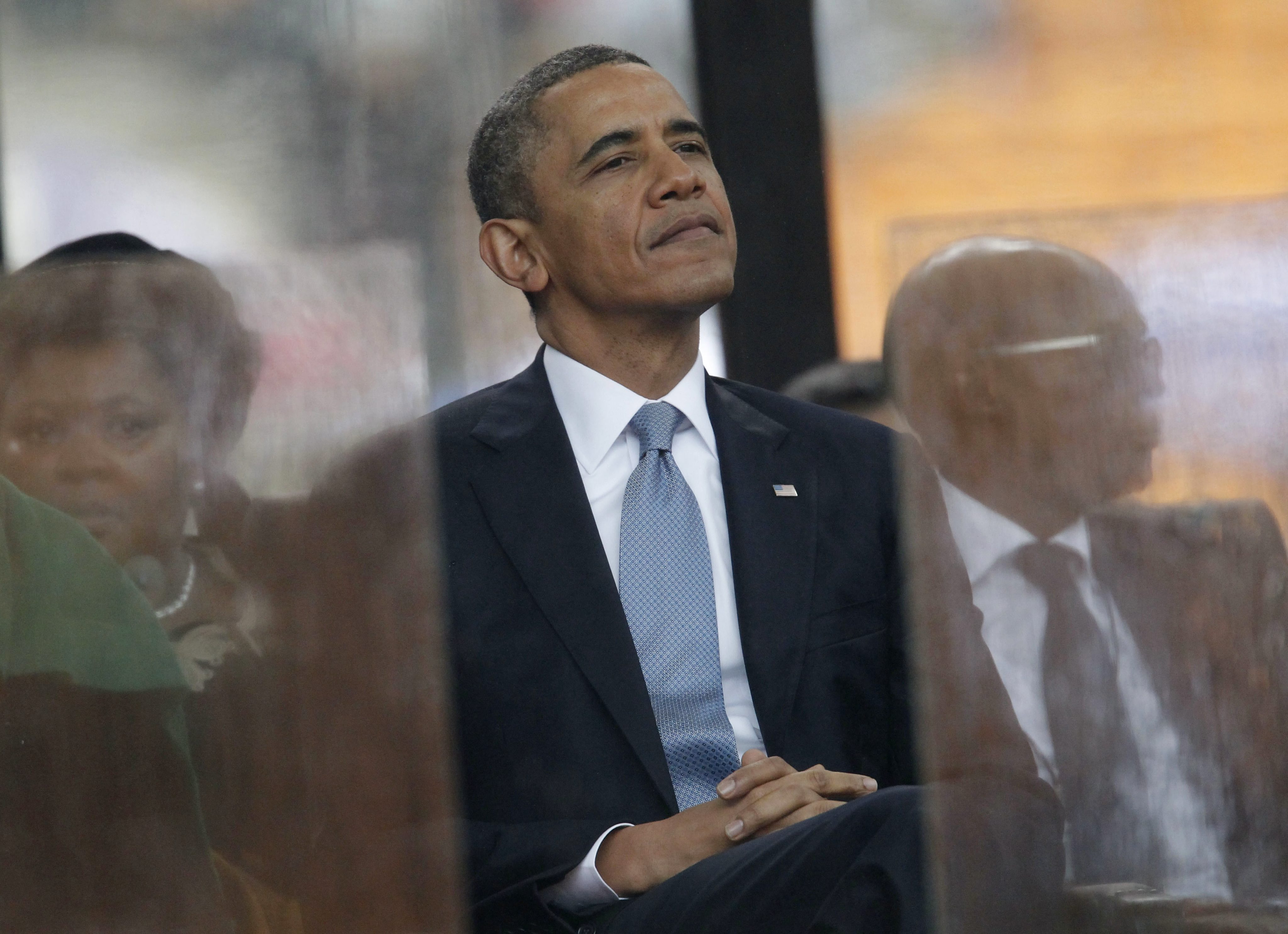 Обама произнесе реч на церемонията в памет на Нелсън Мандела