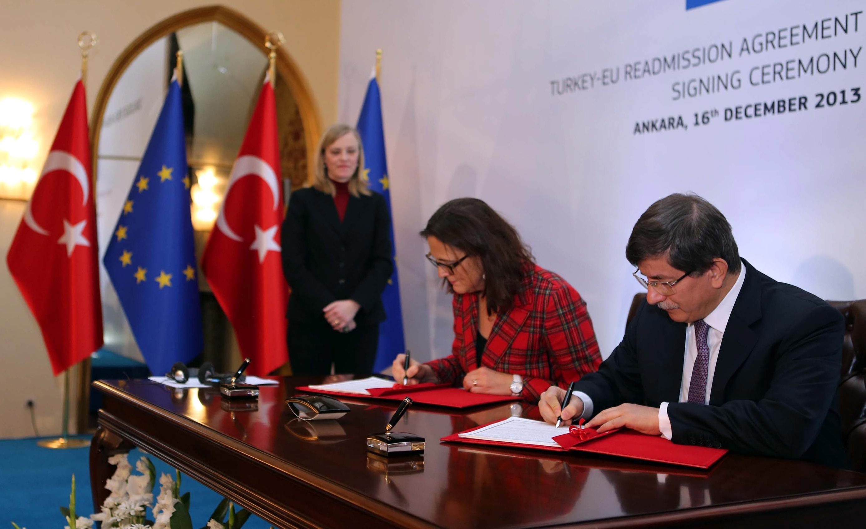 Турция и Европейския съюз подписаха споразумение в Анкара