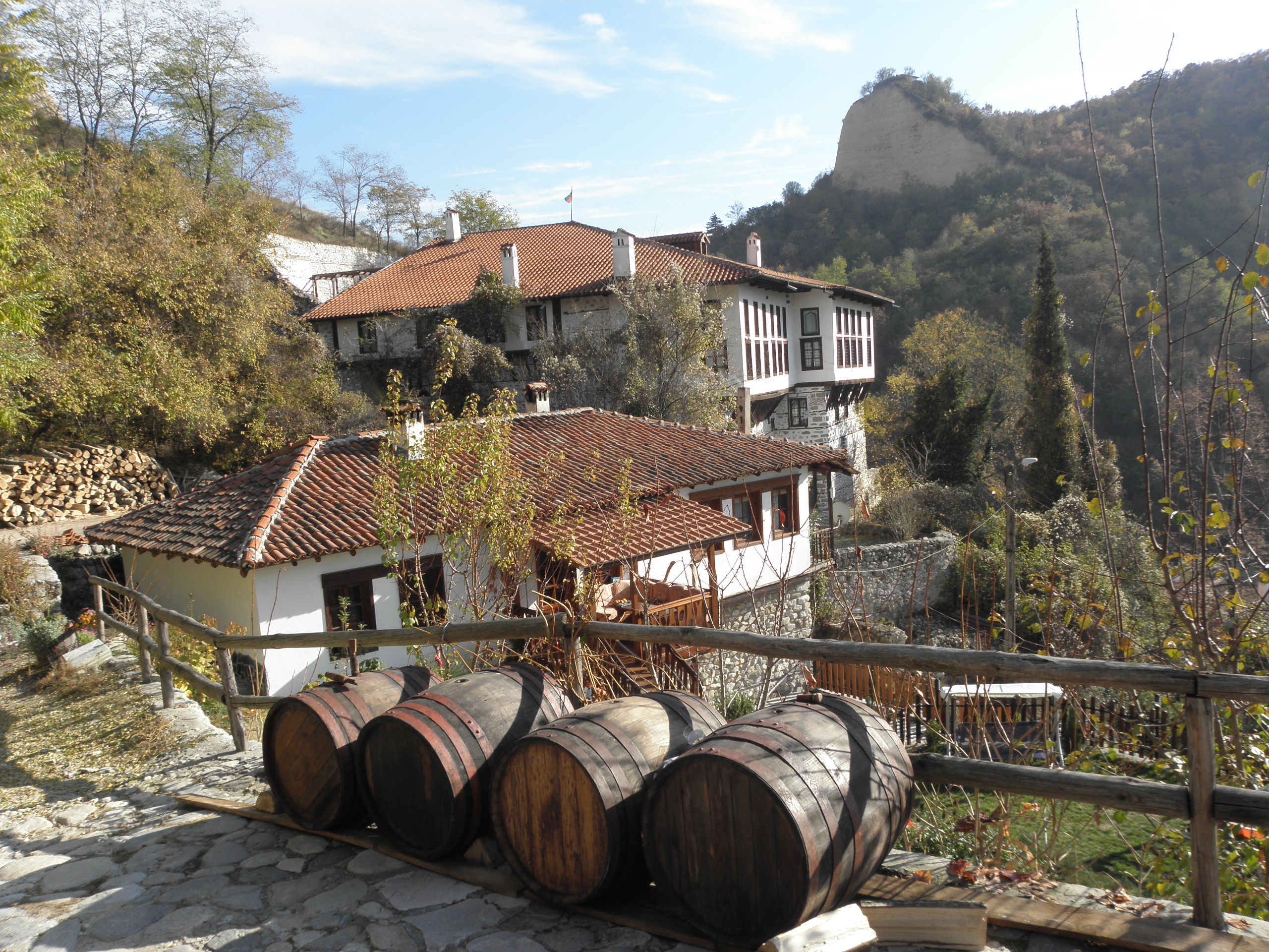 Карта на винените маршрути в Мелнишко