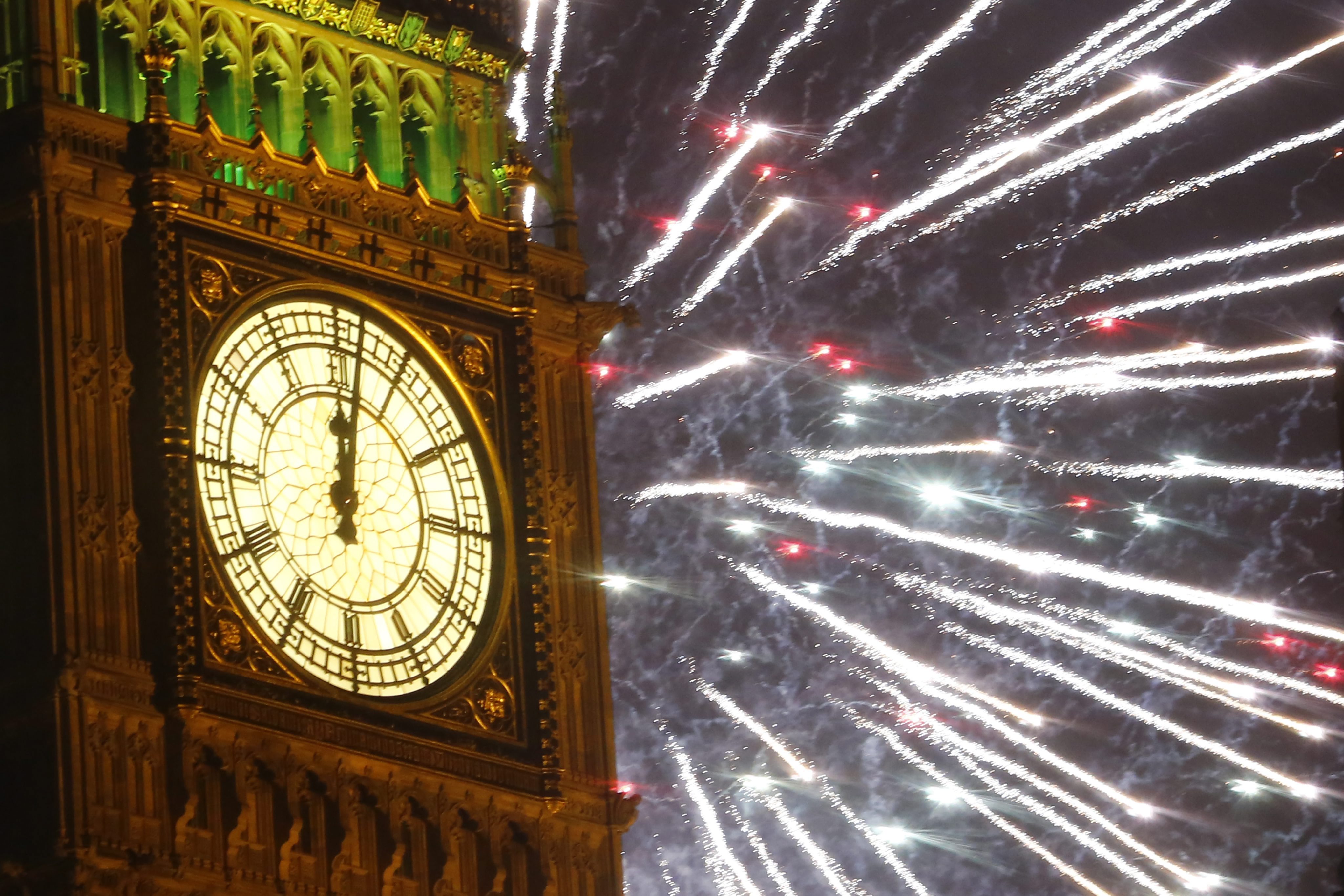 Лондон посреща новата 2014