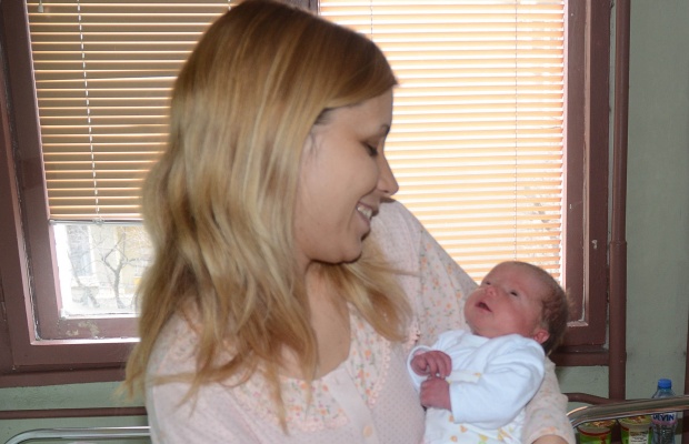 Сияна от Николаево стана бебето на 2014-та г.