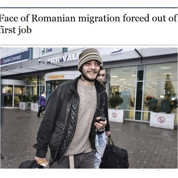 Първият румънец за годината във Великобритания уволнен
