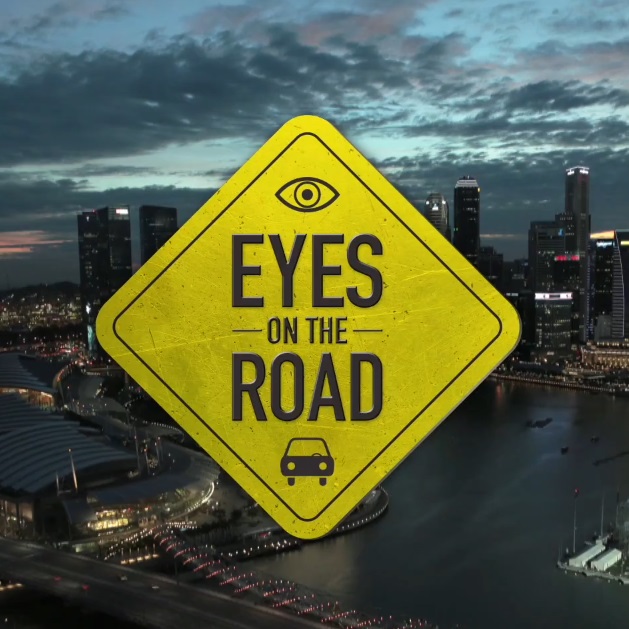 Приложението Eyes On The Road в момента е достъпно само в Сингапур