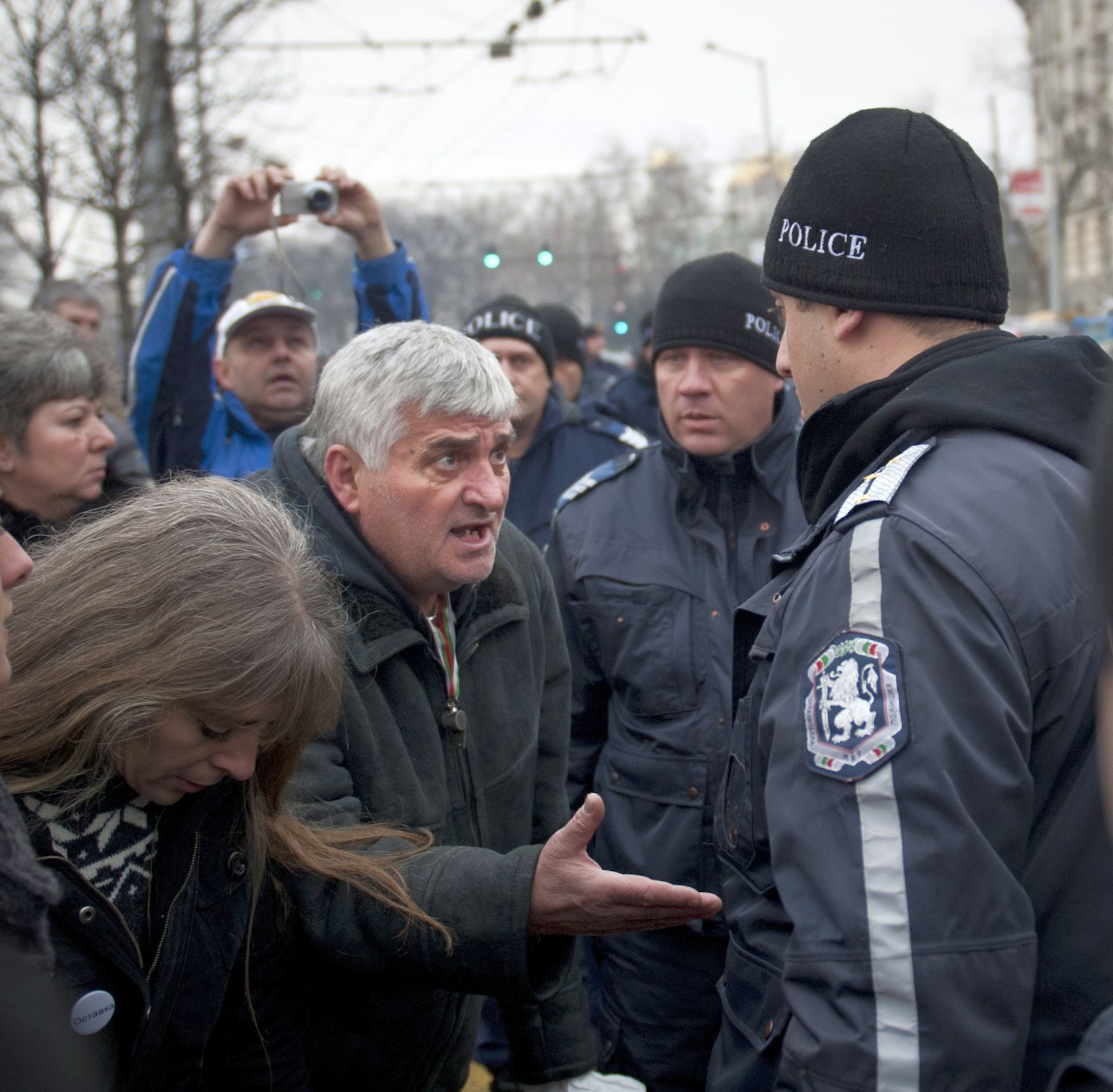 Втори ”национален протест на полицаите” пред НС (снимки)