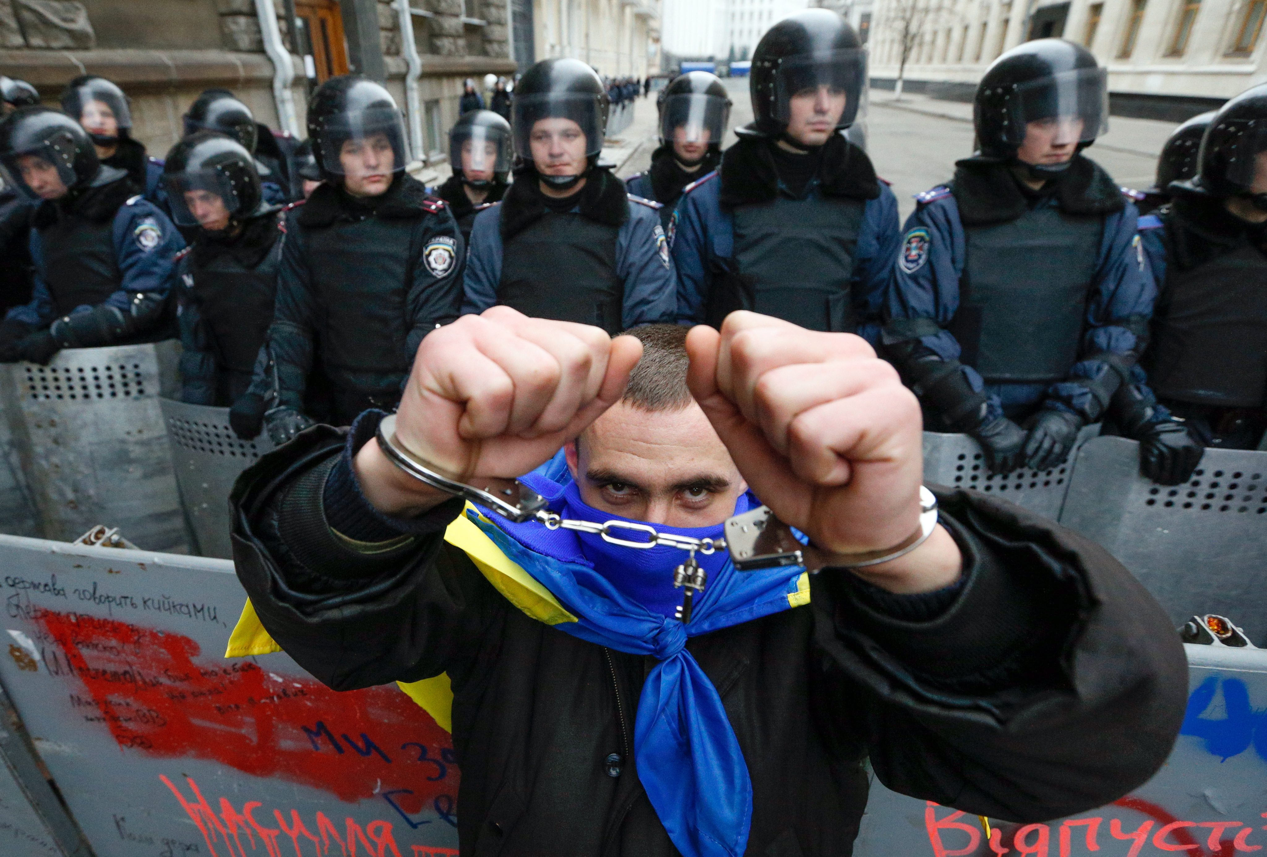 Киев пусна всички задържани протестиращи - 234