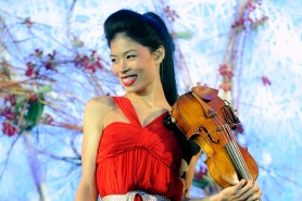 Ванеса Мей захвърли цигулката, за да се състезава на Олимпиадата в Сочи