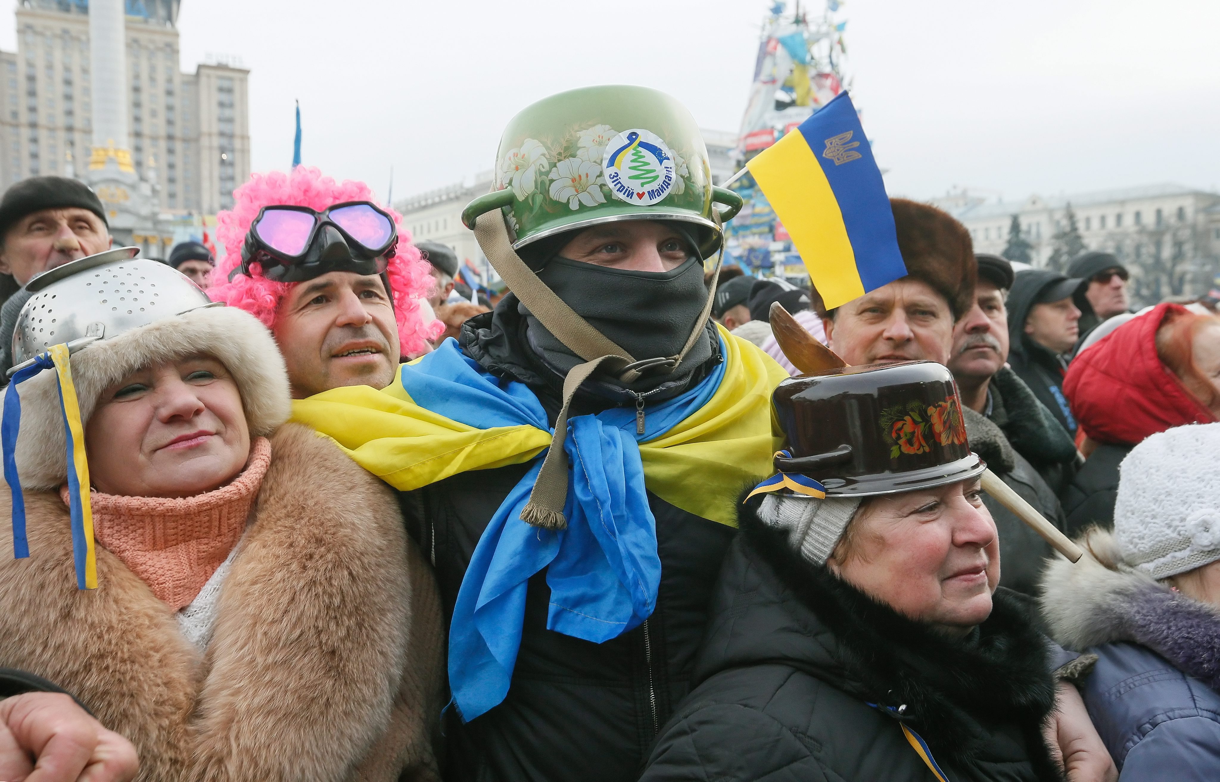 Протестите в Украйна продължават повече от месец