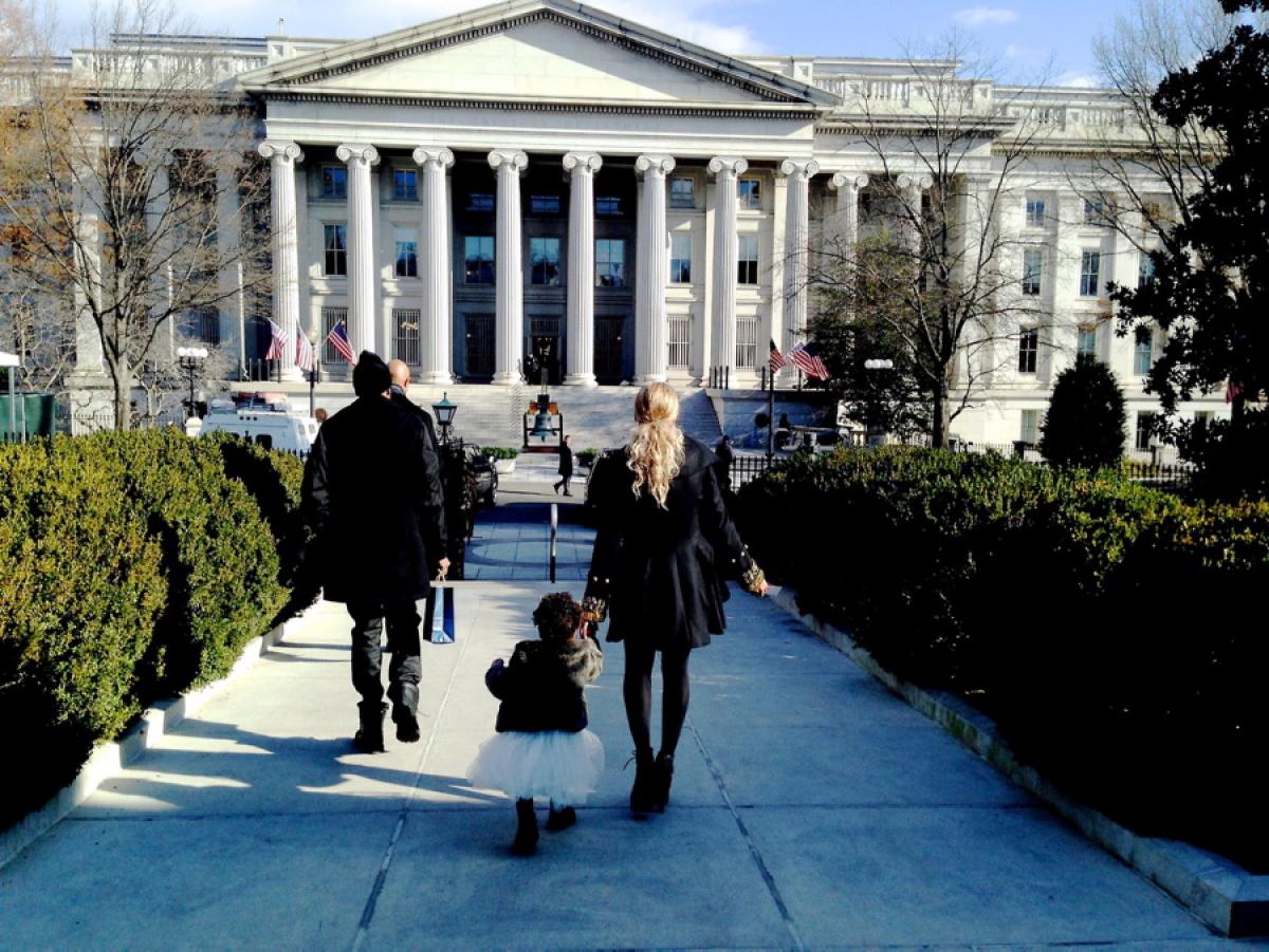 Бионсе и Блу Айви на път към Белия дом