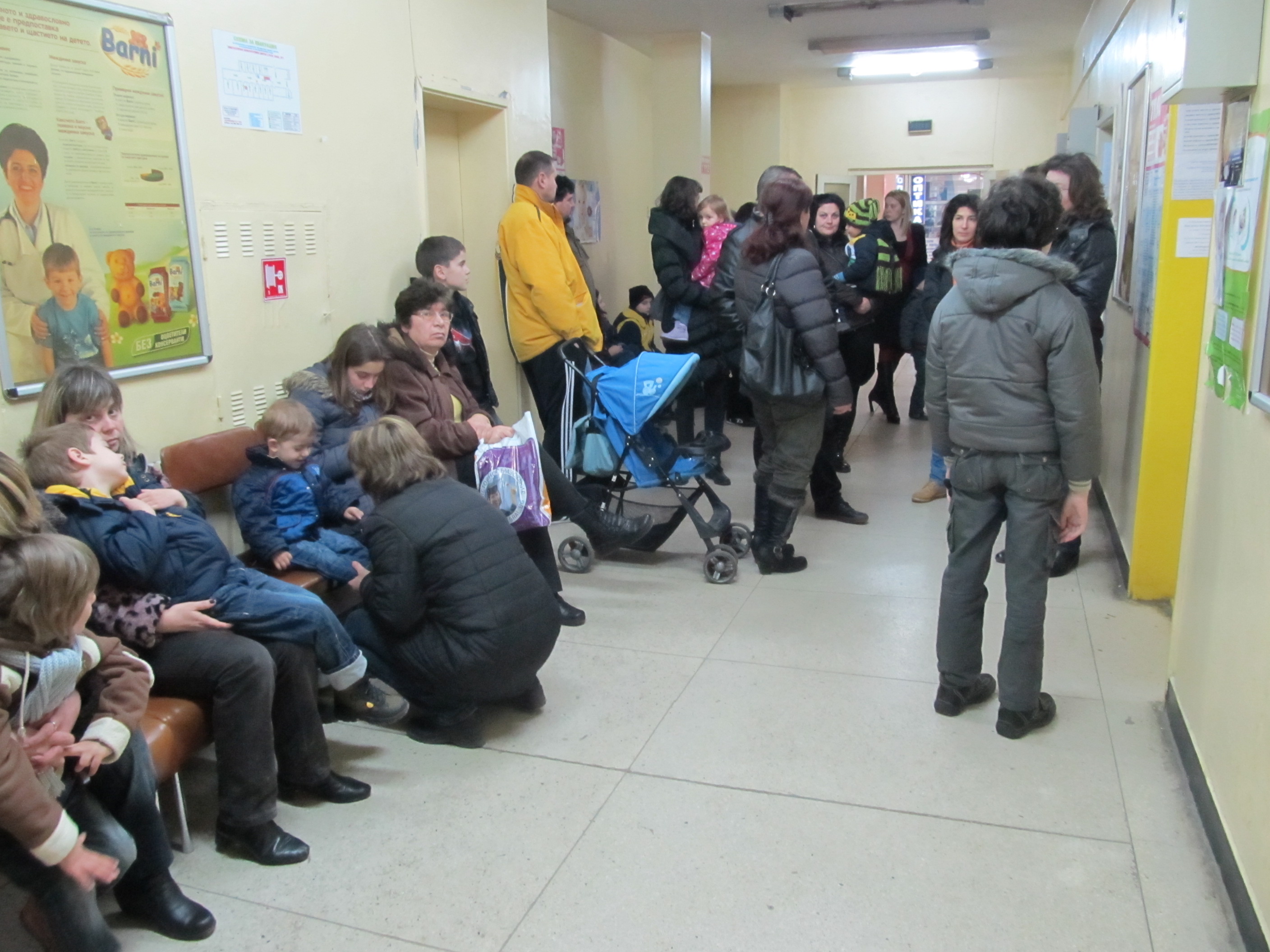 Грипната епидемия в София се отменя