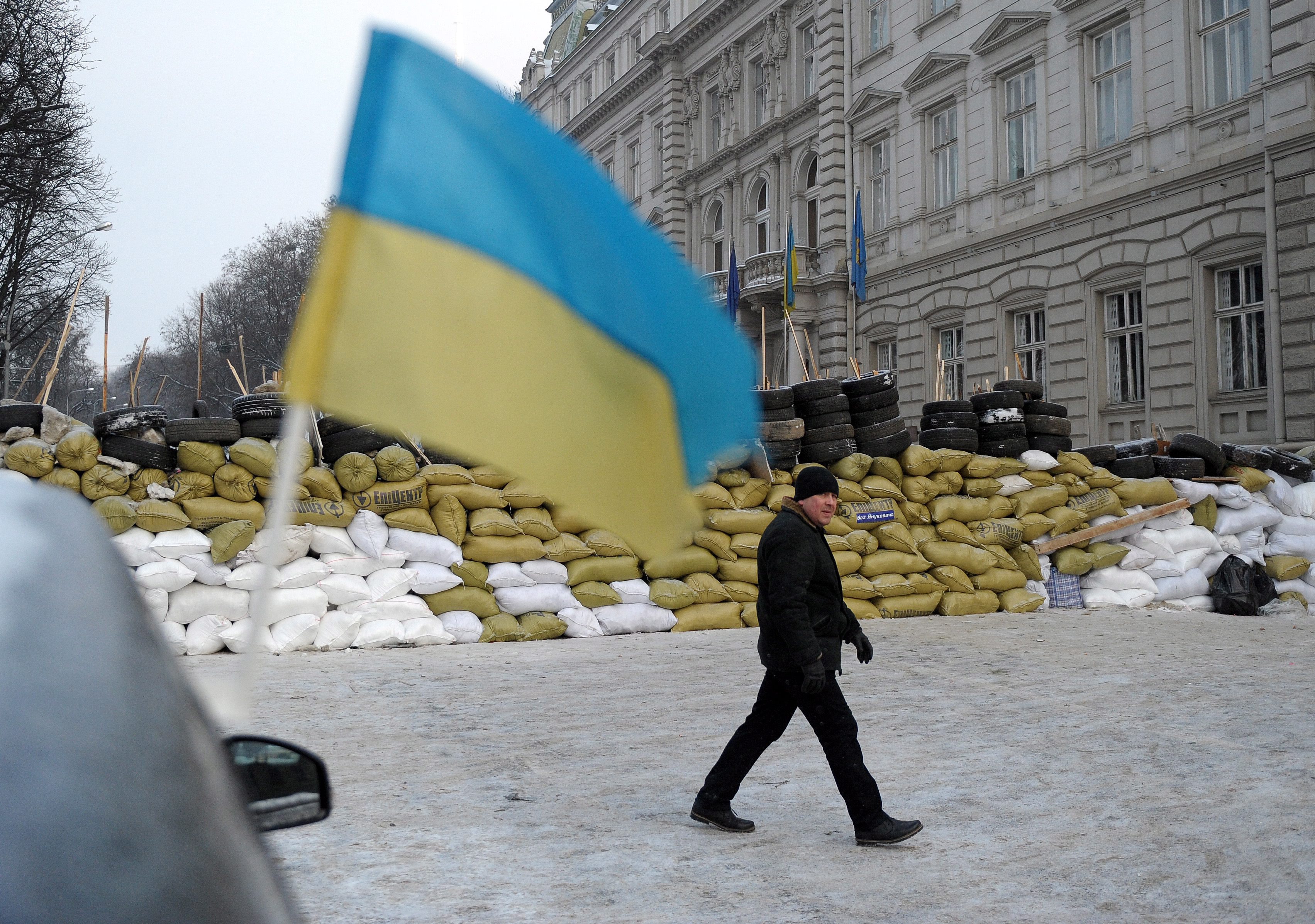 Администрацията в западния град Лвов е окупирана