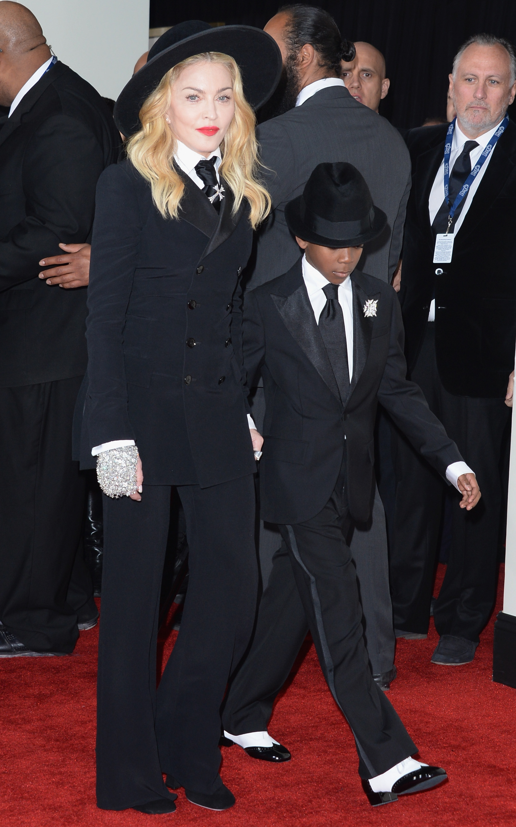 Мадона със сина си Дейвид