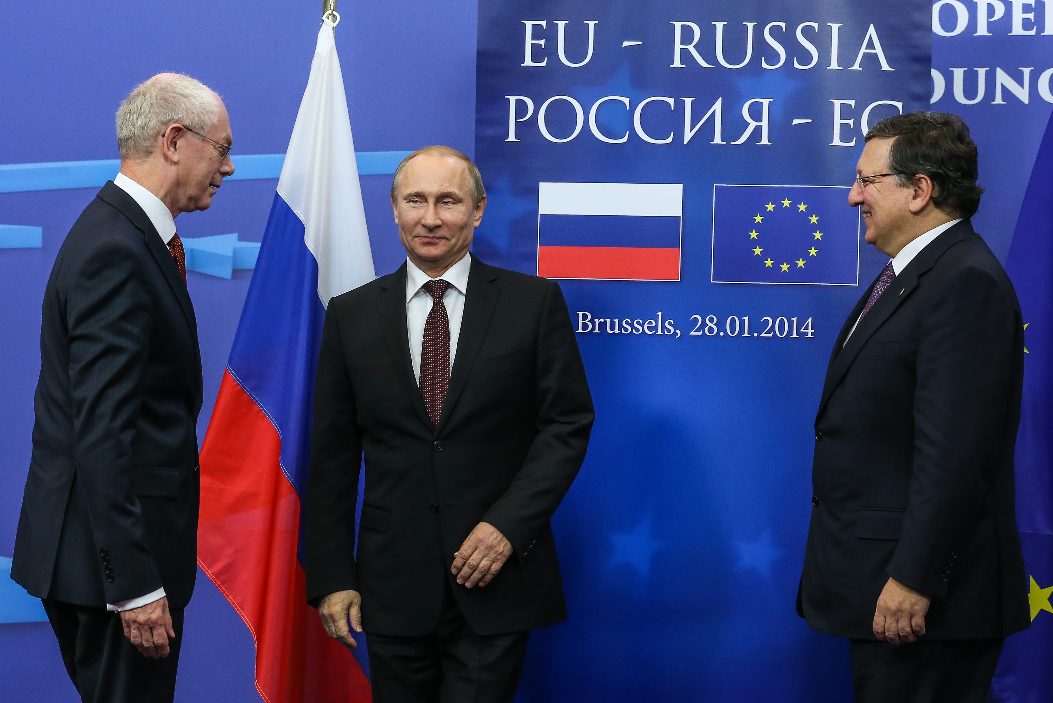 Путин с Ромпой в Брюксел за срещата Русия - ЕС