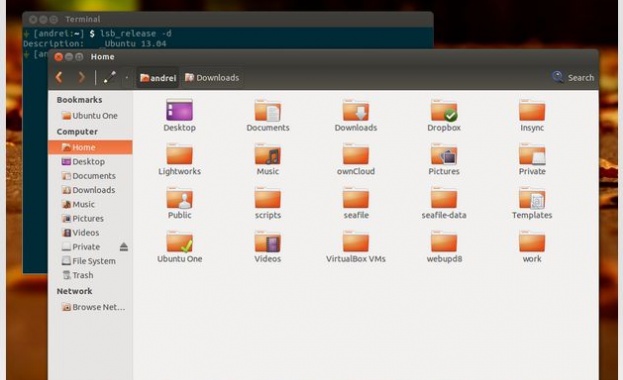 Ubuntu сменя файловия мениджър Nautilus