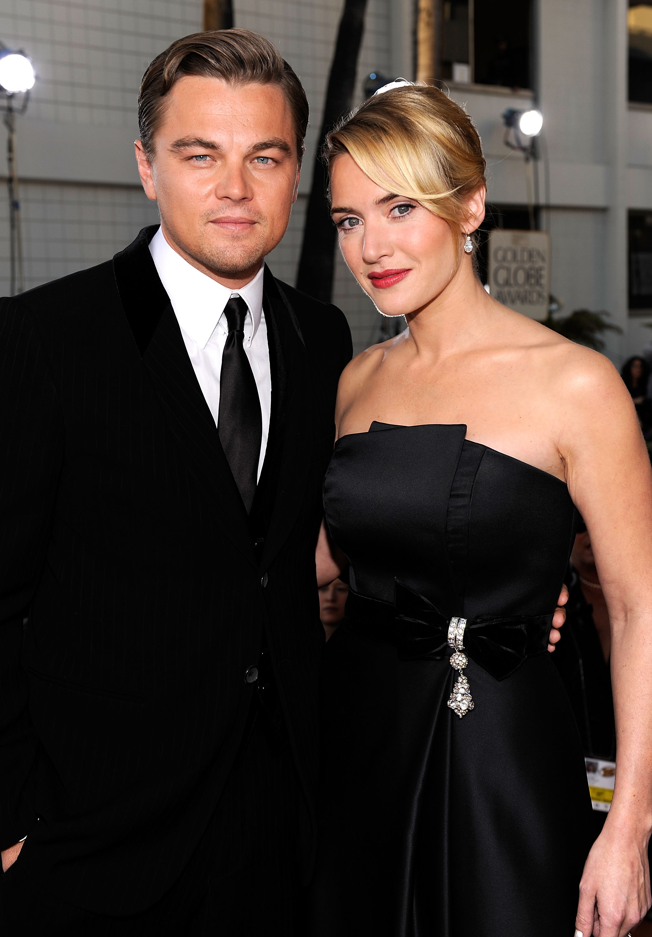 Леонардо ди Каприо и Кейт Уинслет, които изиграха ролите на Джак и Роуз в ”Титаник”