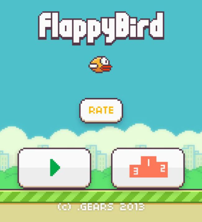 Играта Flappy Bird бе премахната от интернет