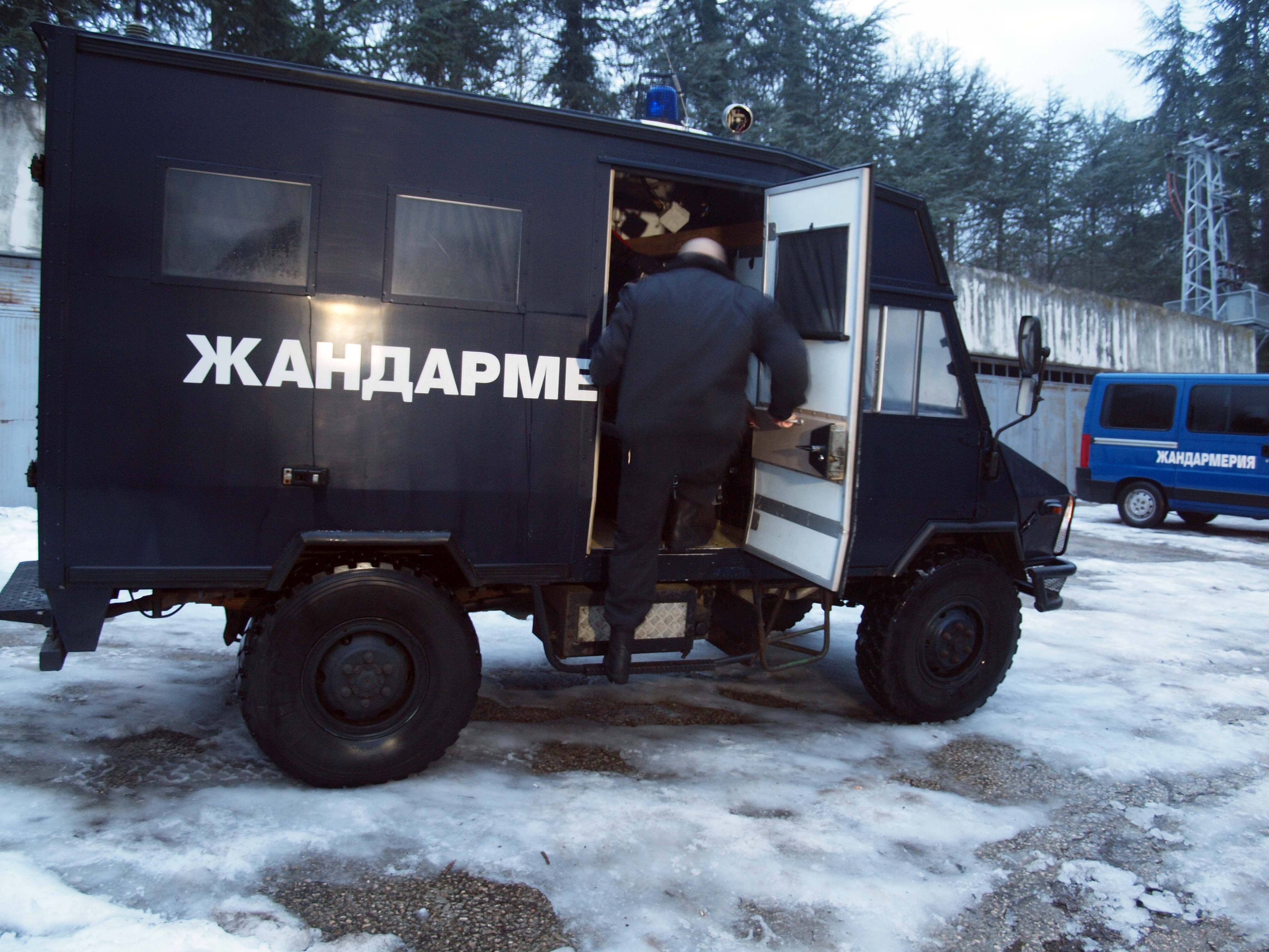 Варненската жандармерия охранява Силистра