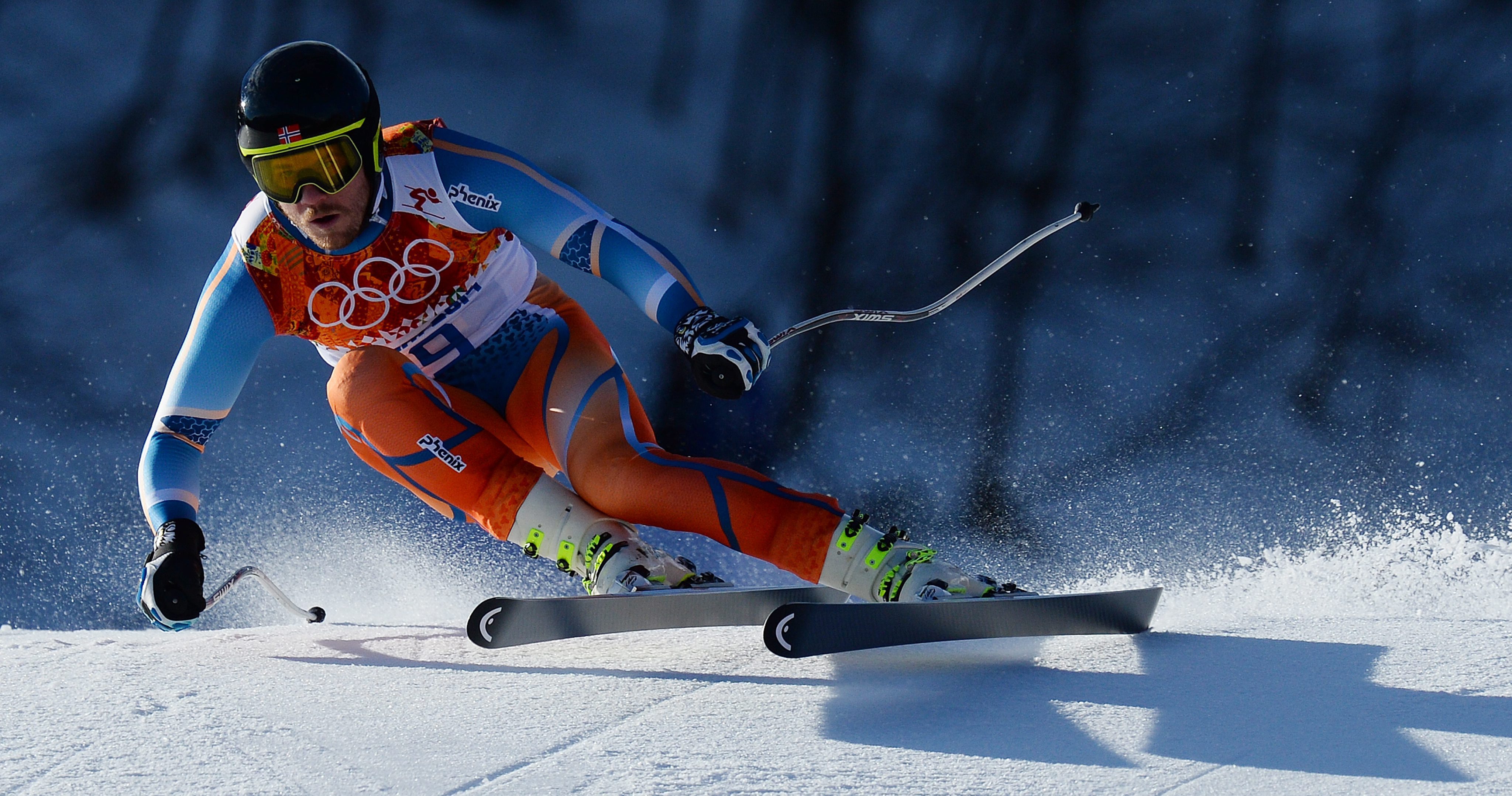 Янсруд води след спускането за суперкомбинацията