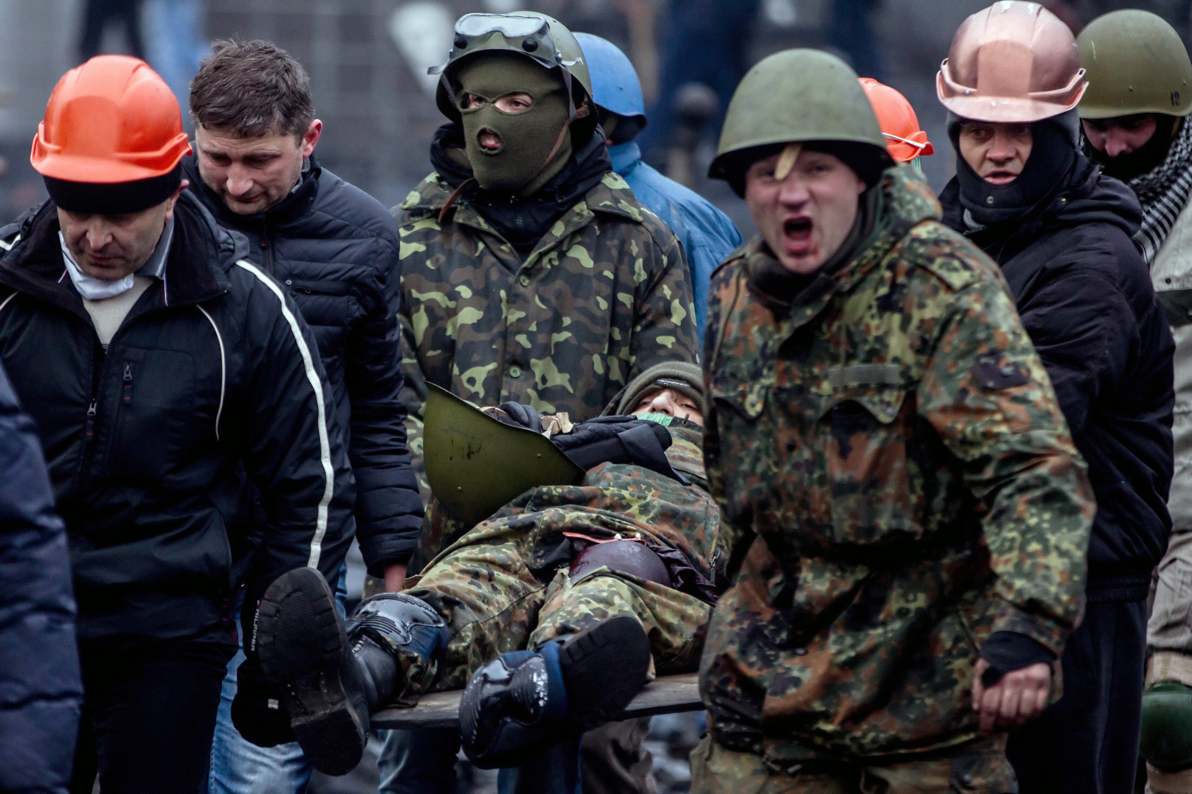 Участники майдана. Первые дни Майдана на Украине. Противники Евромайдана.