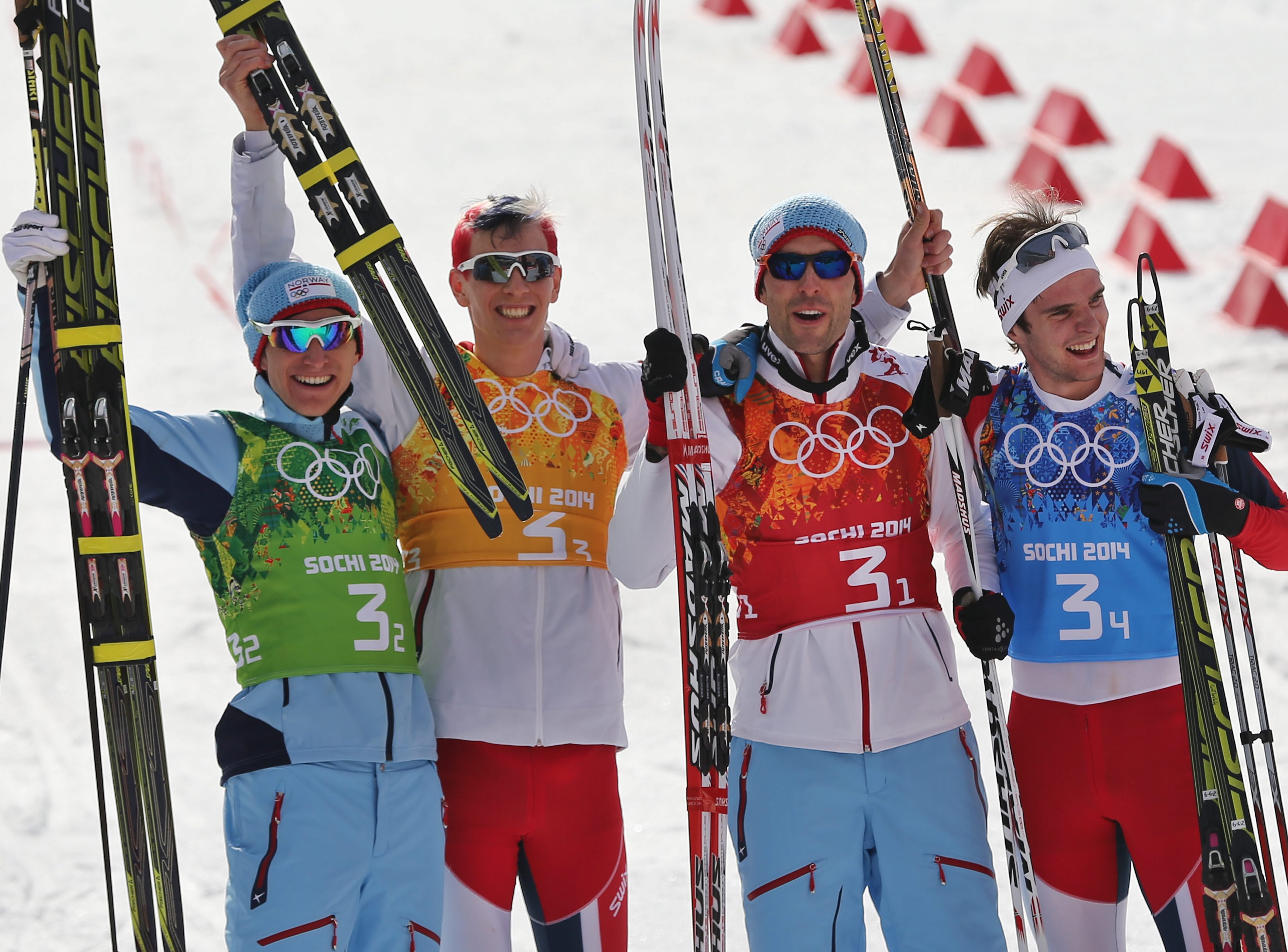 Норвегия взе златото в ски северната комбинация отборно