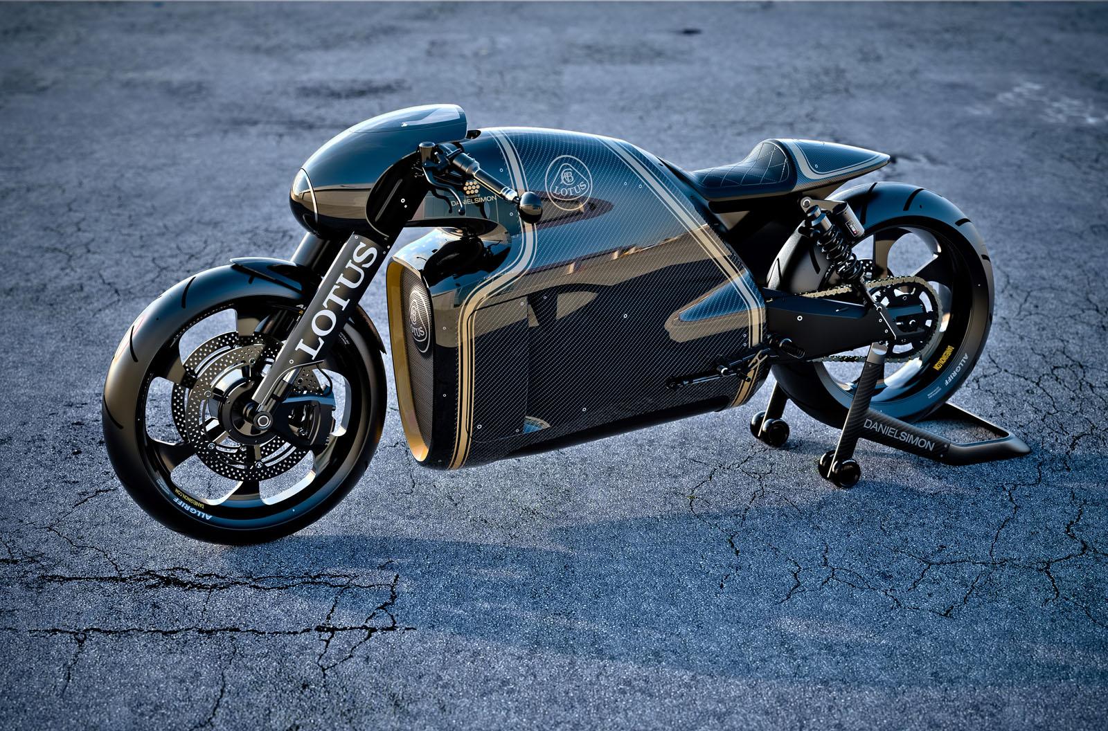 Lotus C-01 - мотоциклет от бъдещето (галерия)