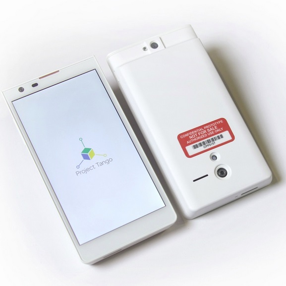 Google показа смартфон с 3D сензори (видео)