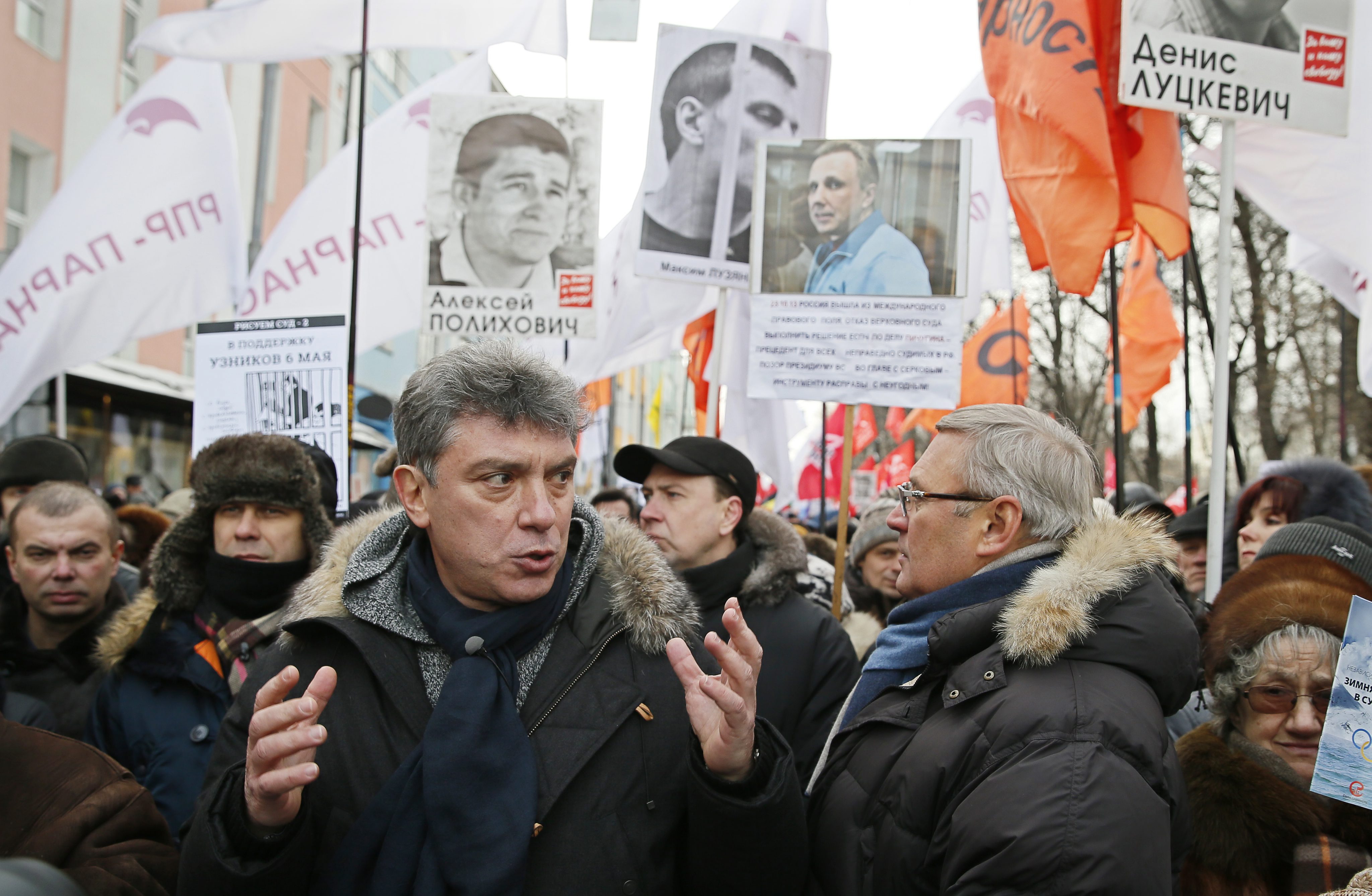 Руският опозиционен лидер Борис Немцов (сн. архив)