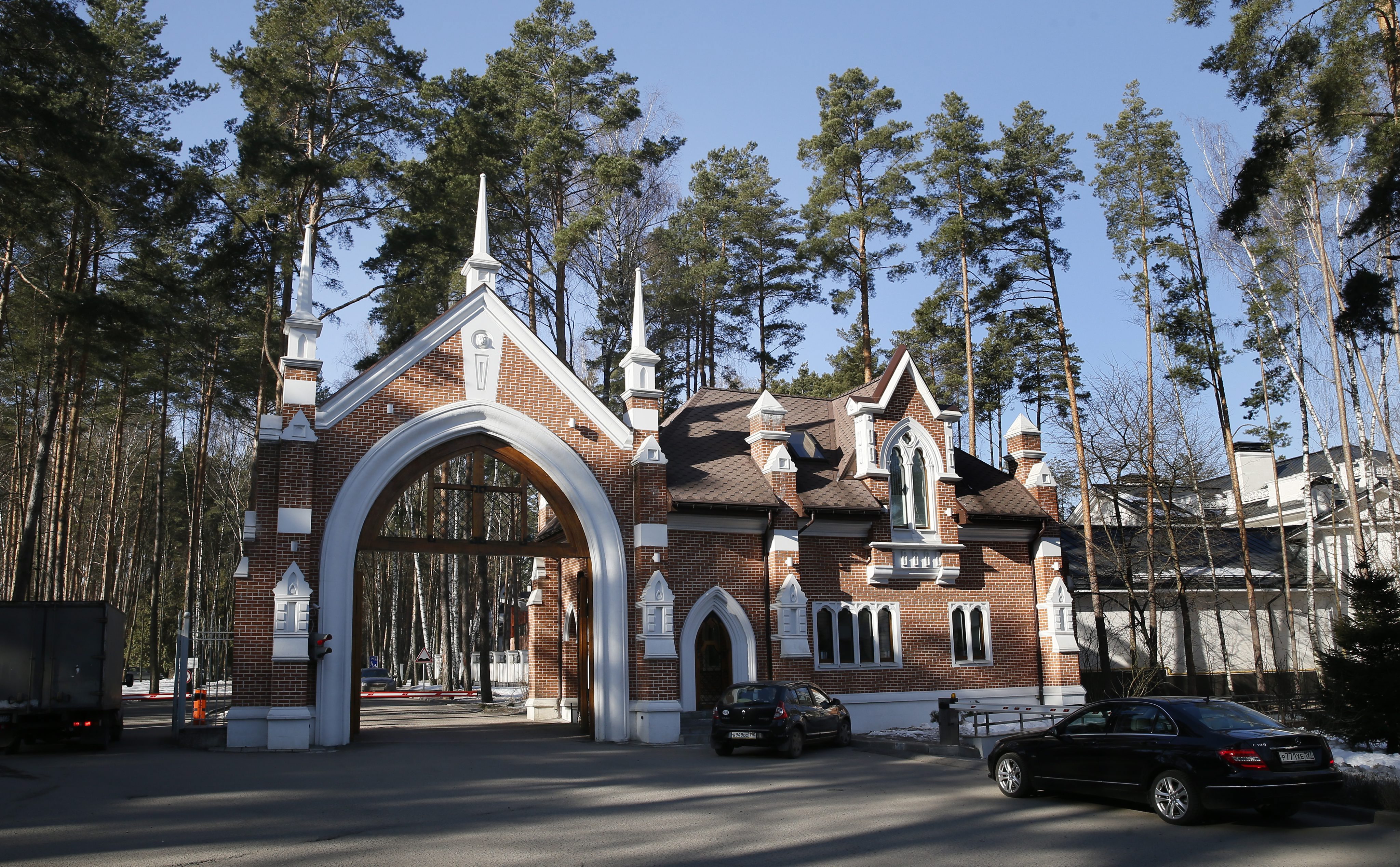 Санаториумът ”Барвиха” край Москва, където вероятно е Янукович