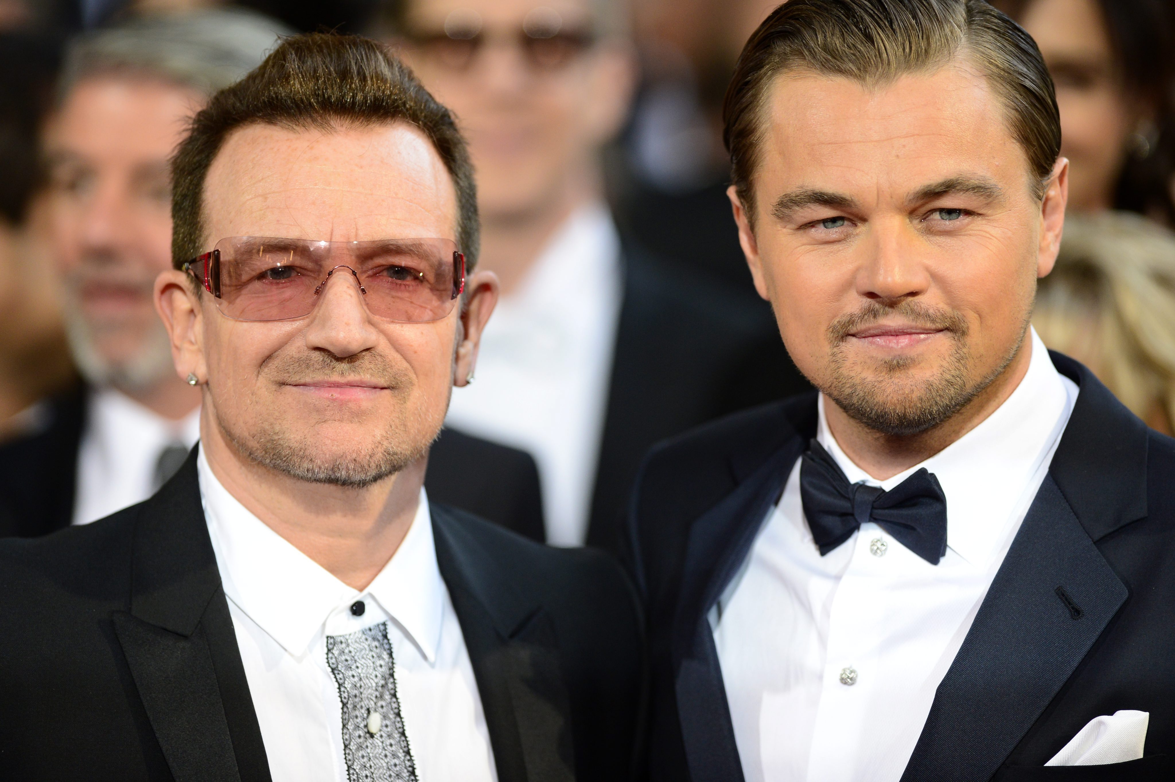 Боно Вокс от U2 и Леонардо ди Каприо