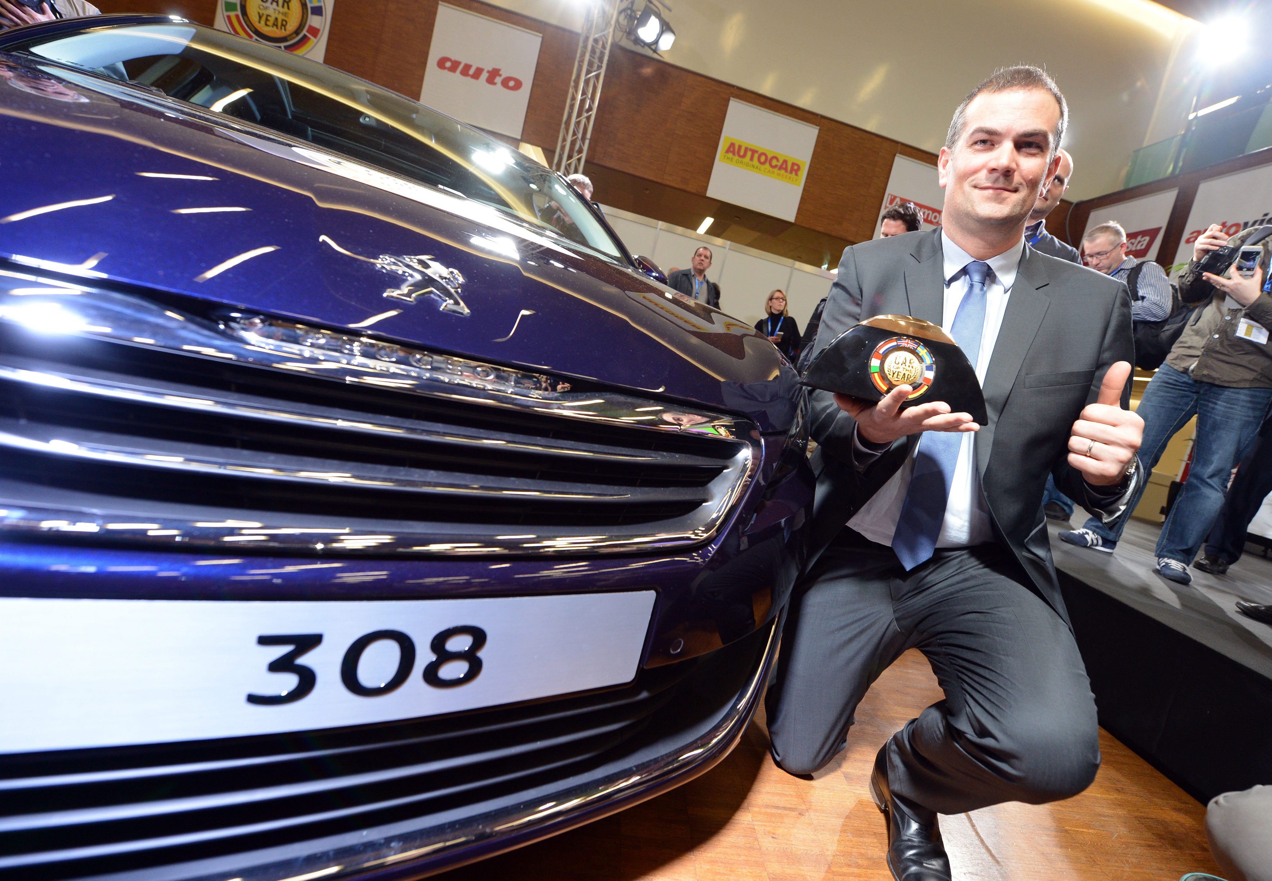 Peugeot 308 стана европейска кола на годината