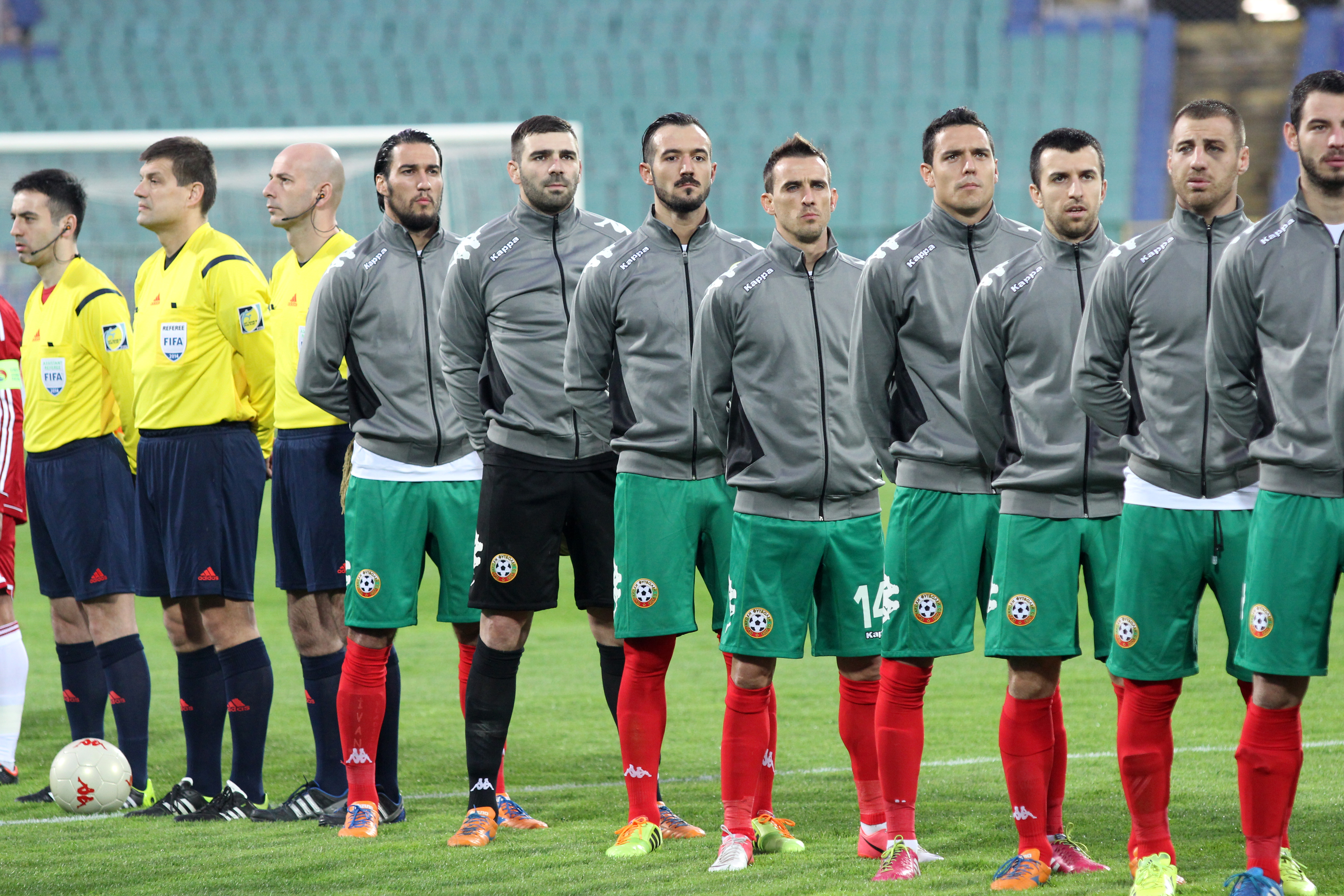 Националният отбор на България записва спад от 13 места в ранглиста на ФИФА