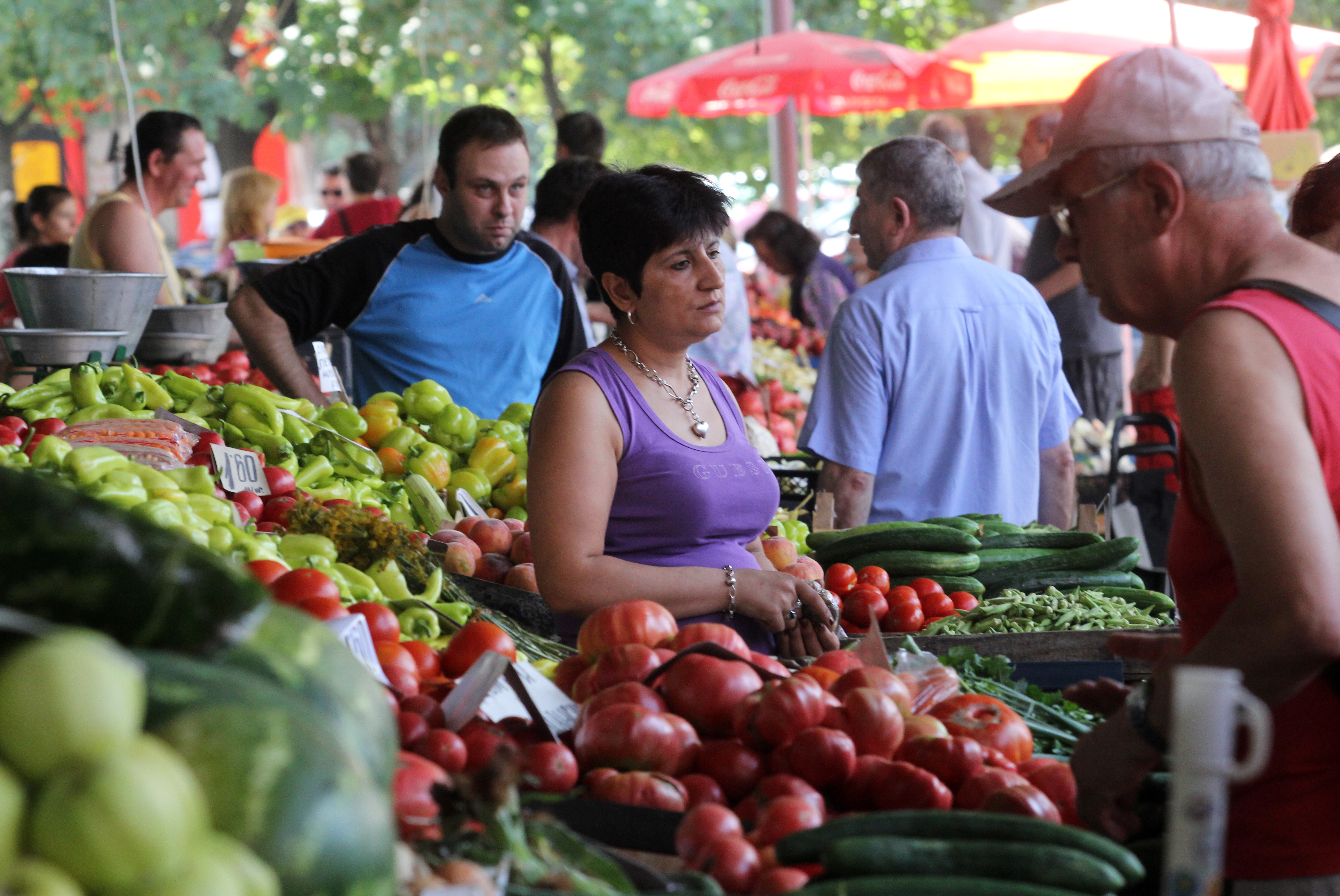 С около 20% са по-скъпи краставиците и доматите в сравнение с миналата година