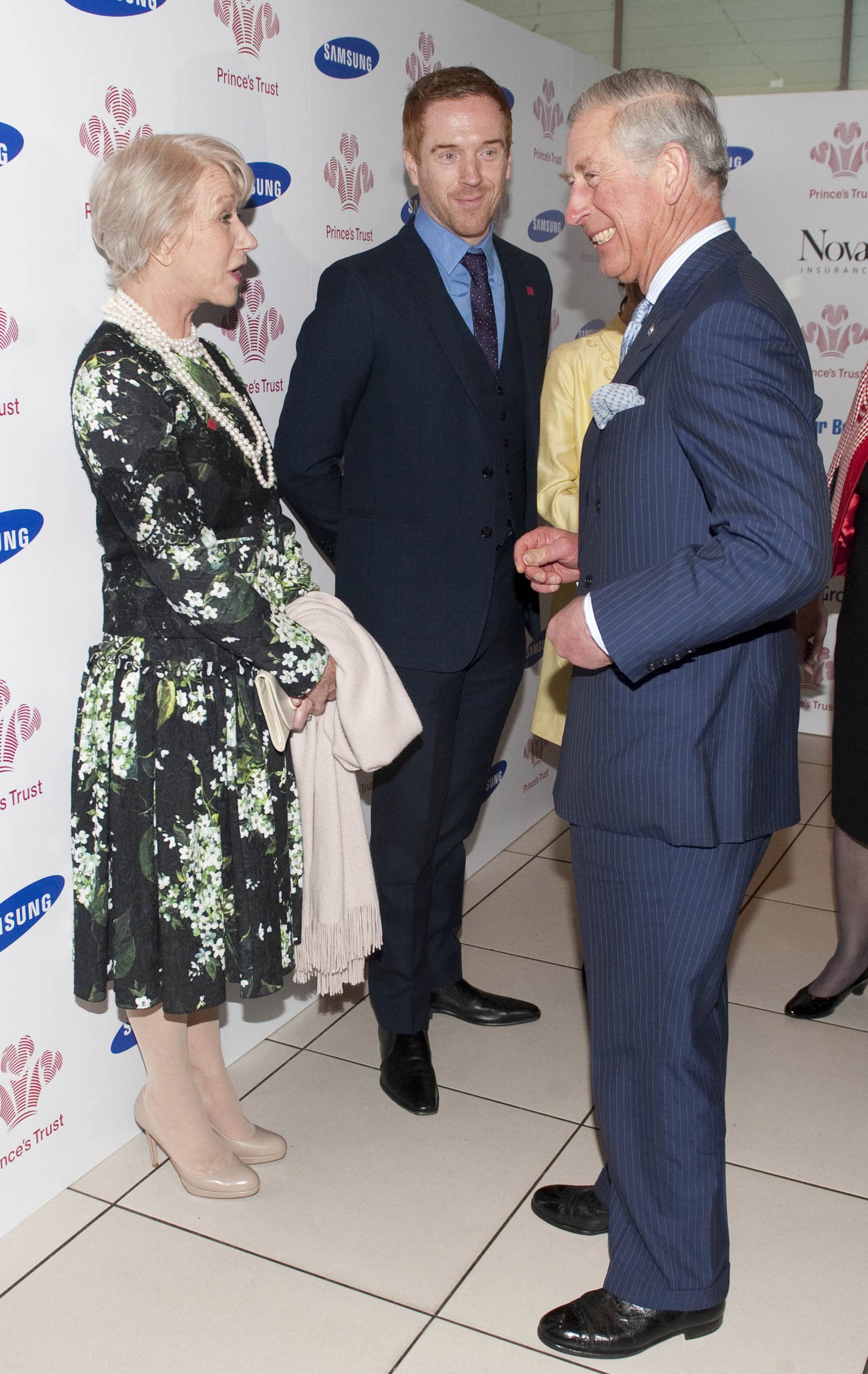 Хелън Мирън и принц Чарлз на наградна церемония на ”Тръстът на принца”, 26 март 2013